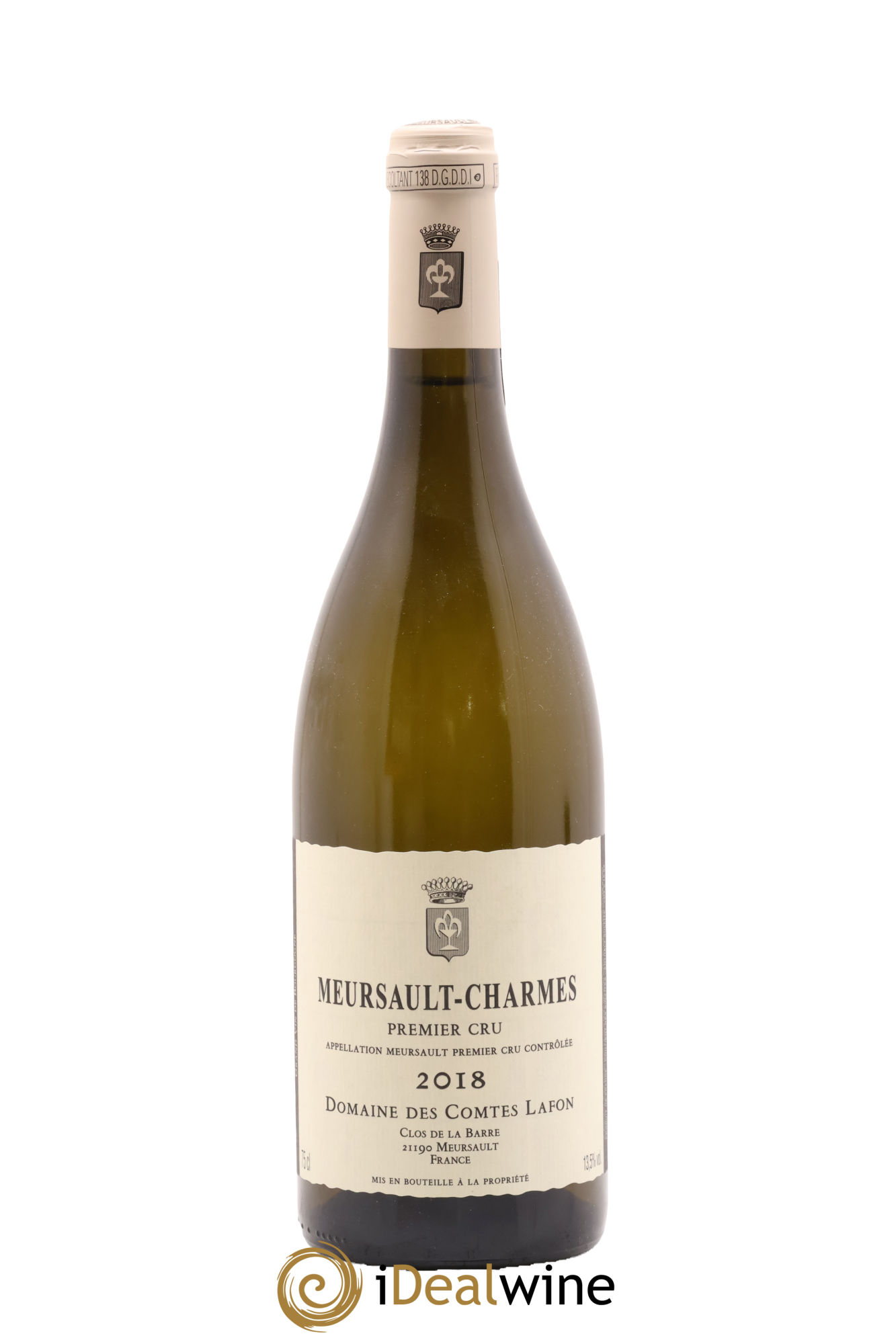 Meursault 1er Cru Charmes Comtes Lafon (Domaine des) 2018 - Lot de 1 bouteille - 0