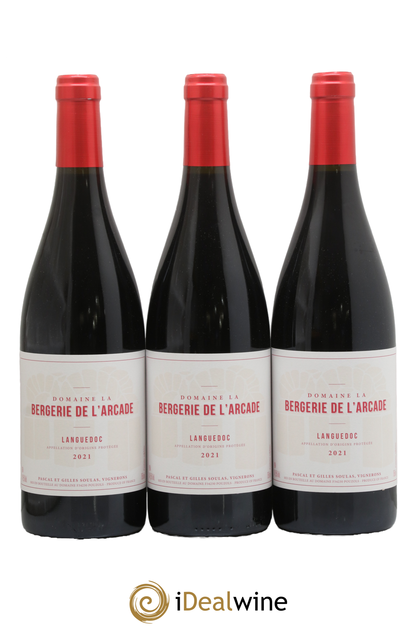 Languedoc La Bergerie de l'Arcade (Domaine) 2021 - Lot de 3 bouteilles - 0