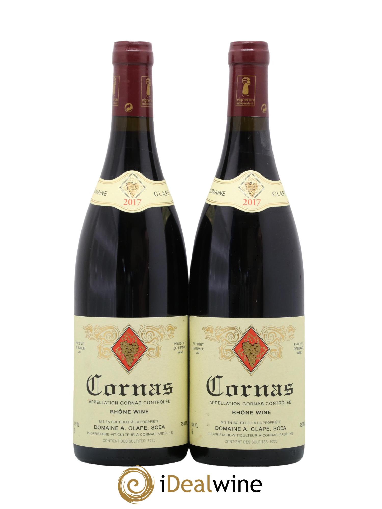 Cornas Auguste Clape 2017 - Posten von 2 Flaschen - 0