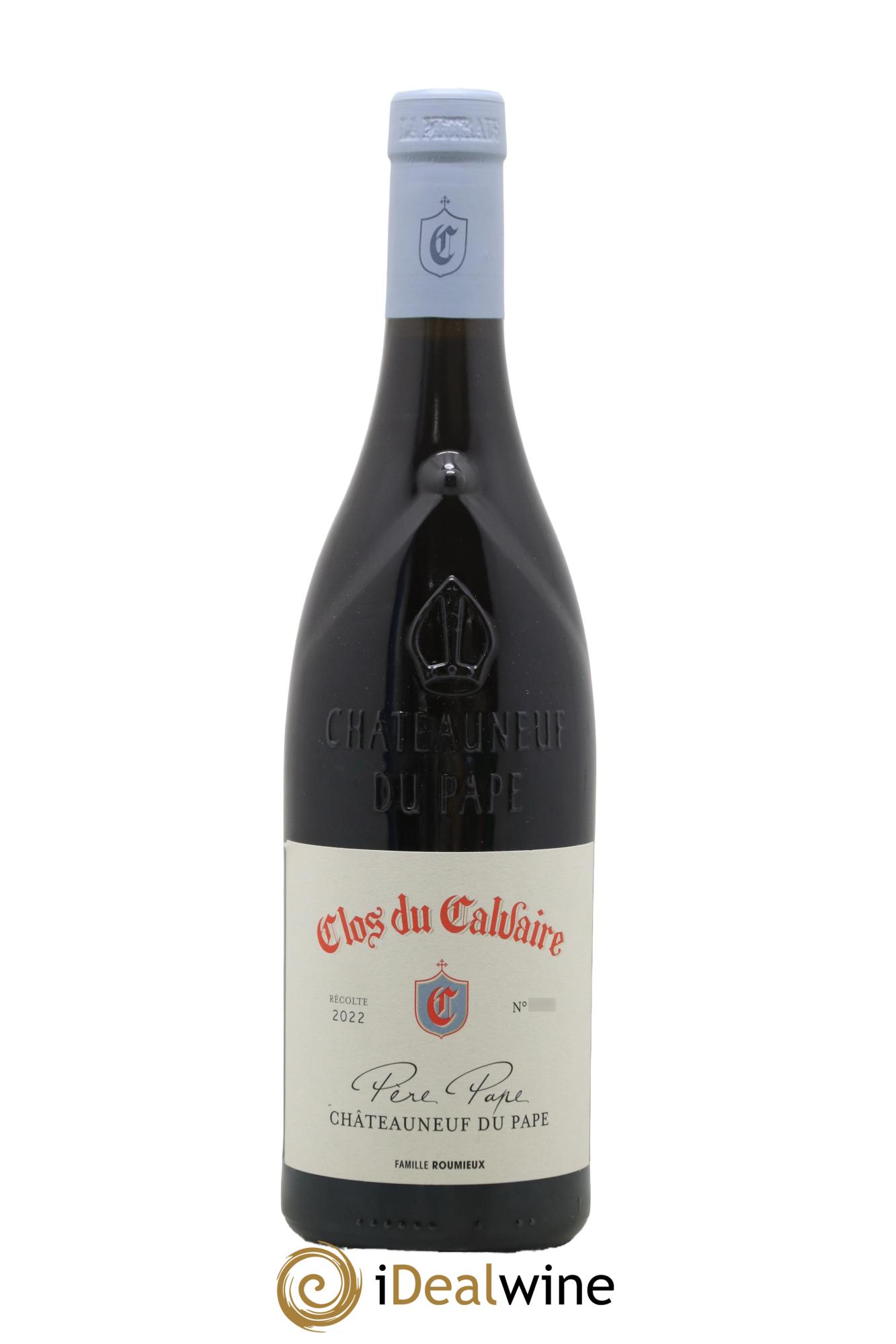 Châteauneuf-du-Pape Père Pape Clos Du Calvaire 2022 - Lot of 1 bottle - 0