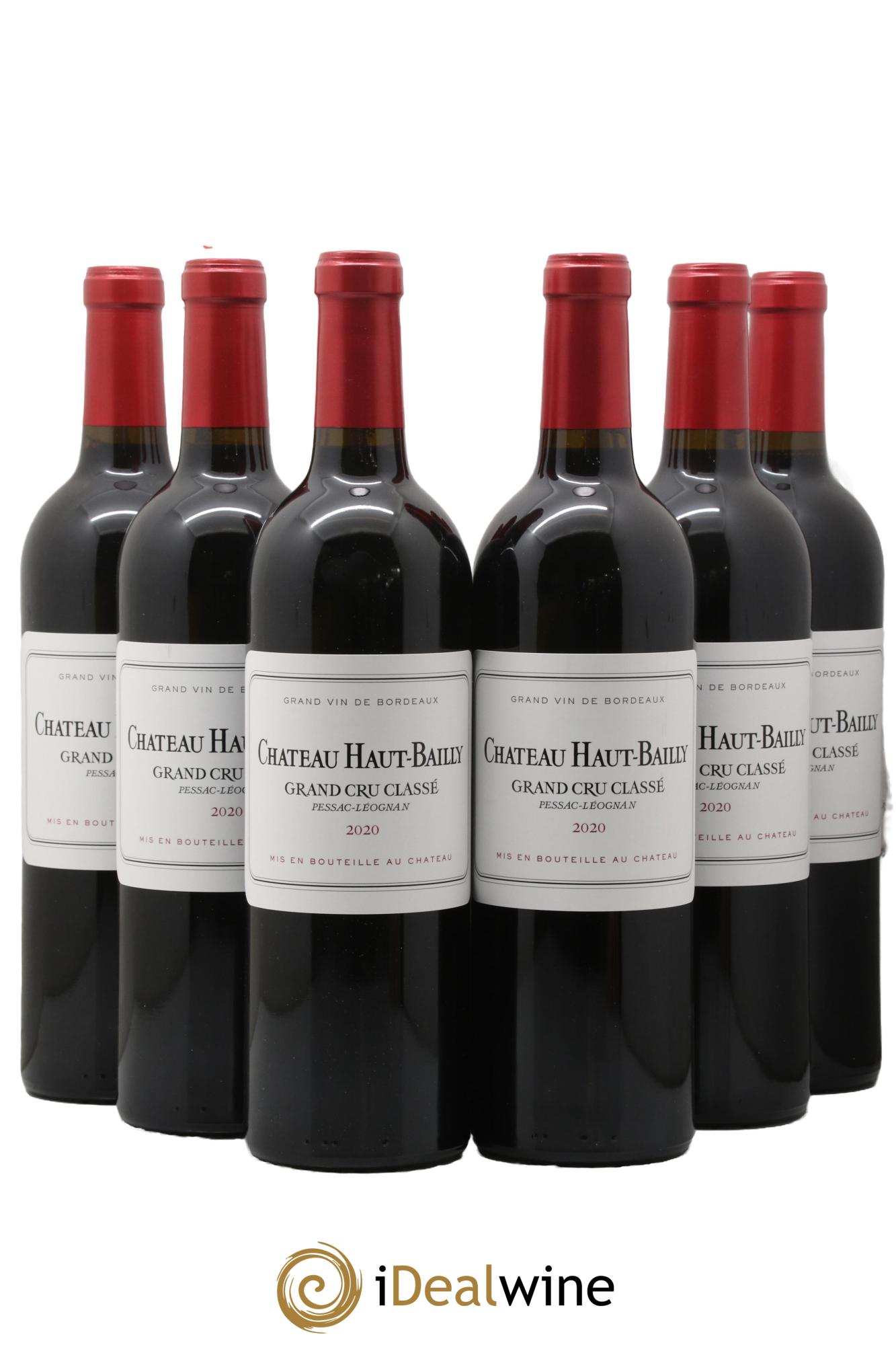 Château Haut-Bailly Cru Classé de Graves 2020 - Lotto di 6 bottiglie - 0