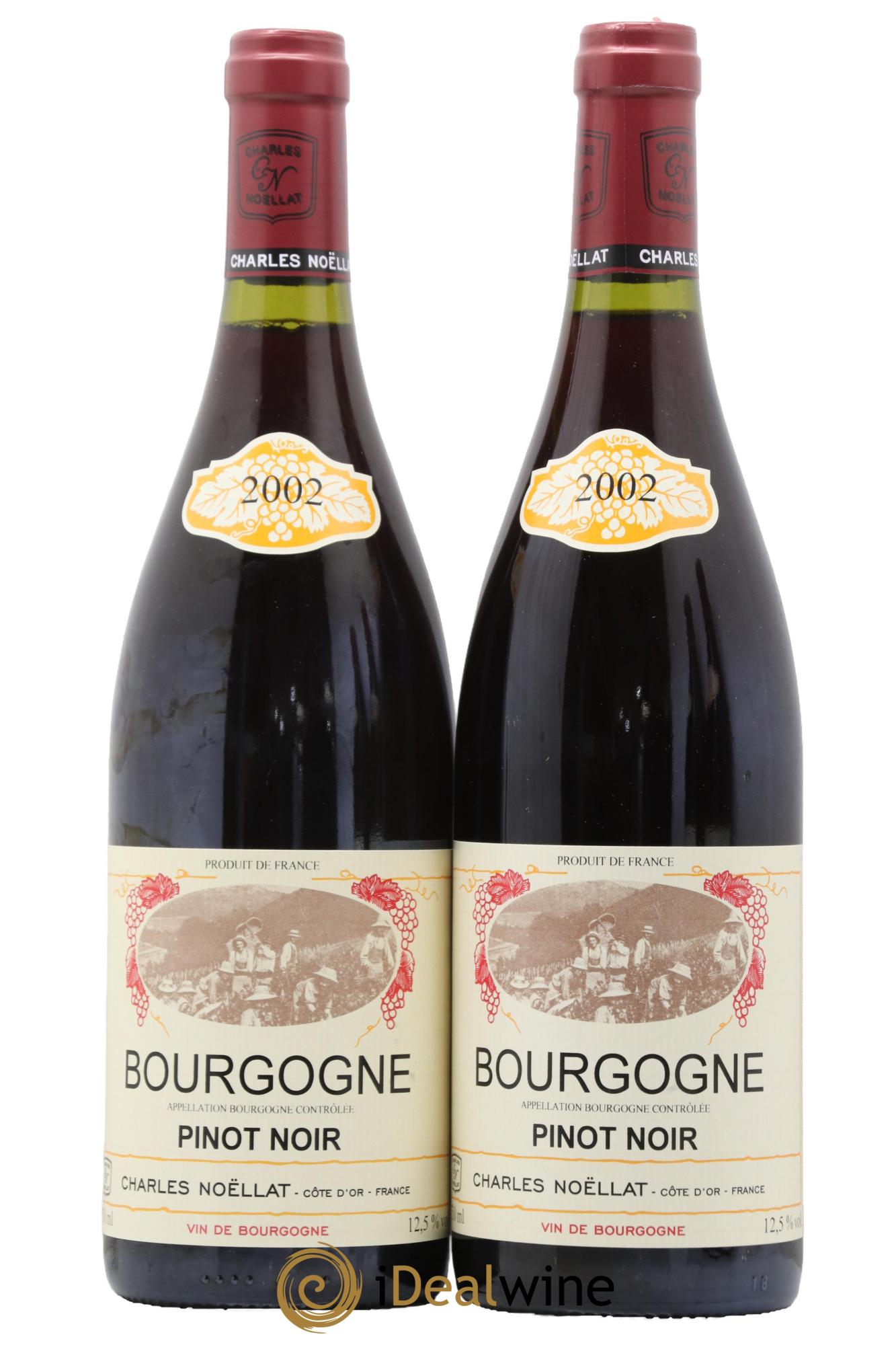 Bourgogne Charles Noellat 2002 - Lot de 2 bouteilles - 0