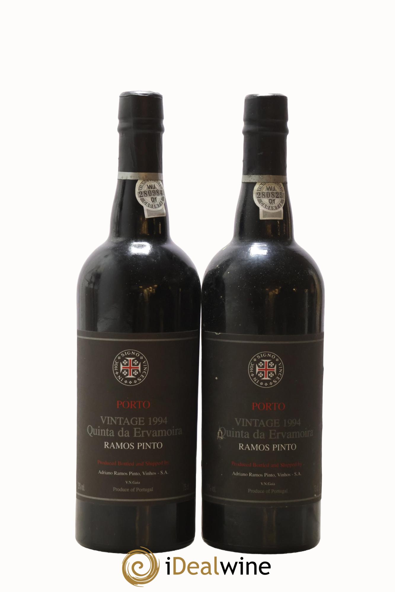 Porto Quinta da Ervamoira Ramos Pinto 1994 - Posten von 2 Flaschen - 0