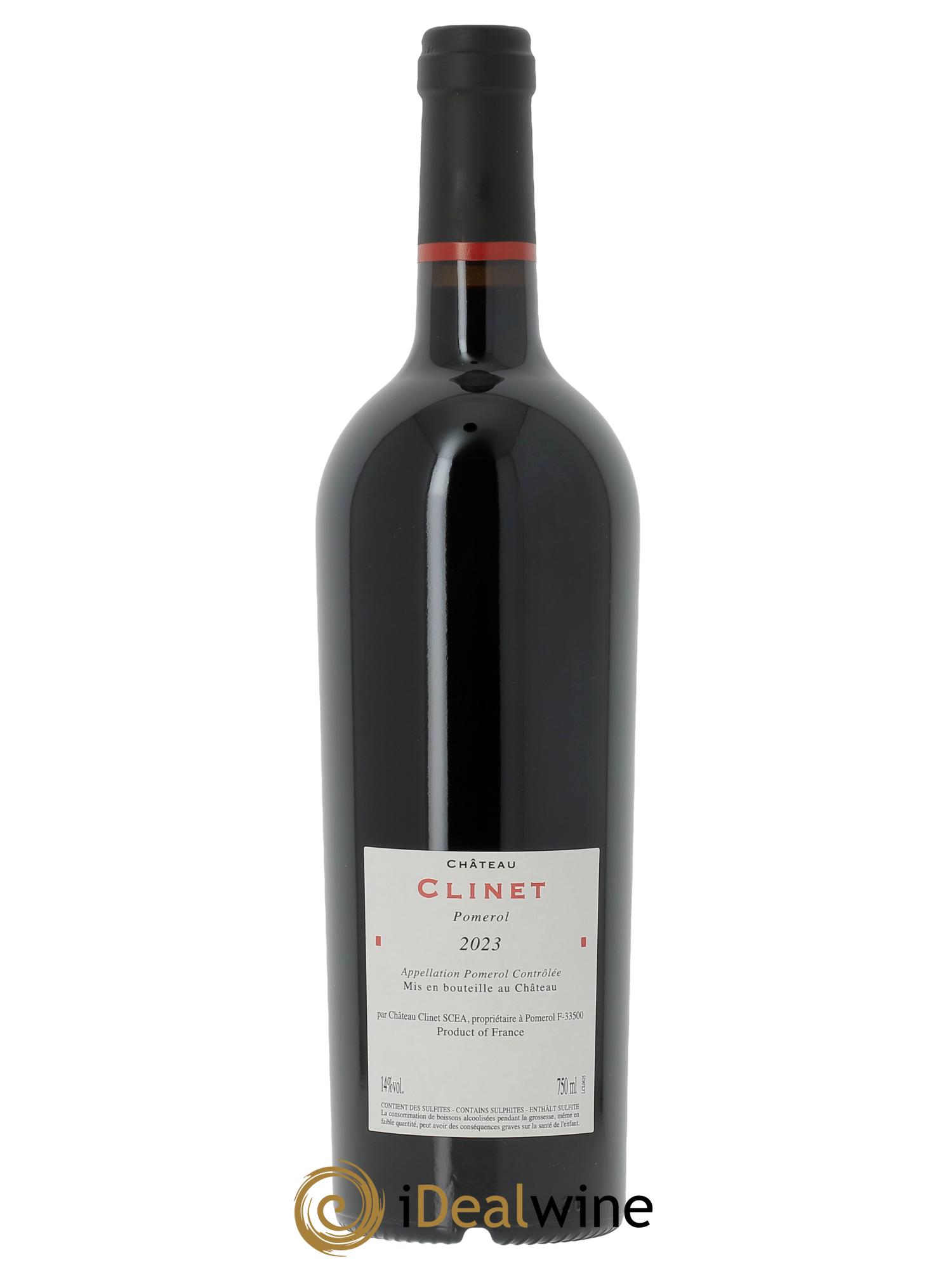 Château Clinet (CBO à partir de 3 bts) 2023 - Lot de 1 bouteille - 1
