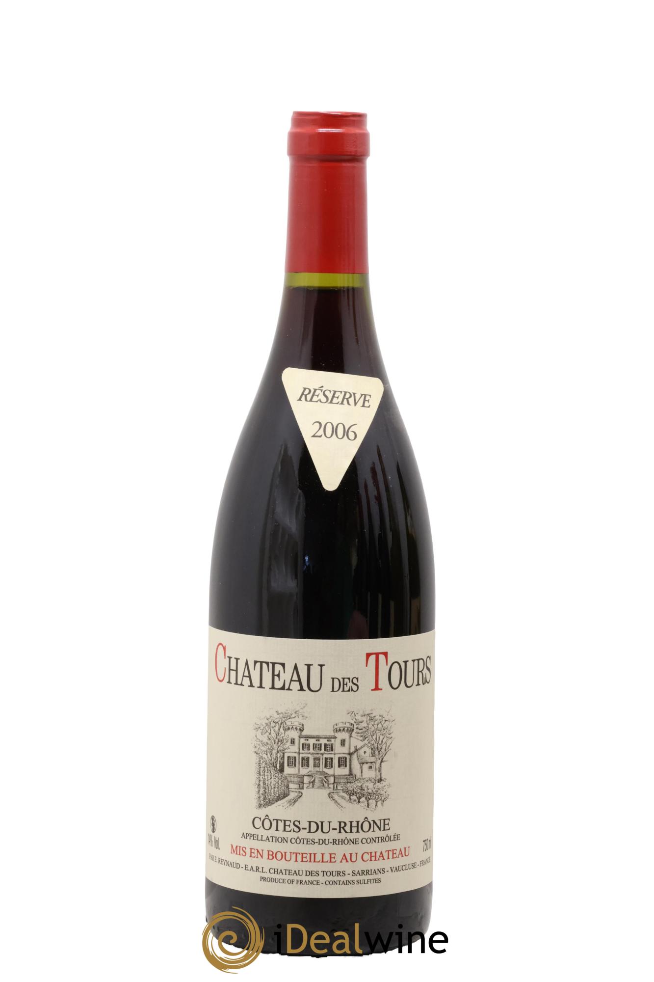 Côtes-du-Rhône Château des Tours Emmanuel Reynaud 2006 - Posten von 1 Flasche - 0