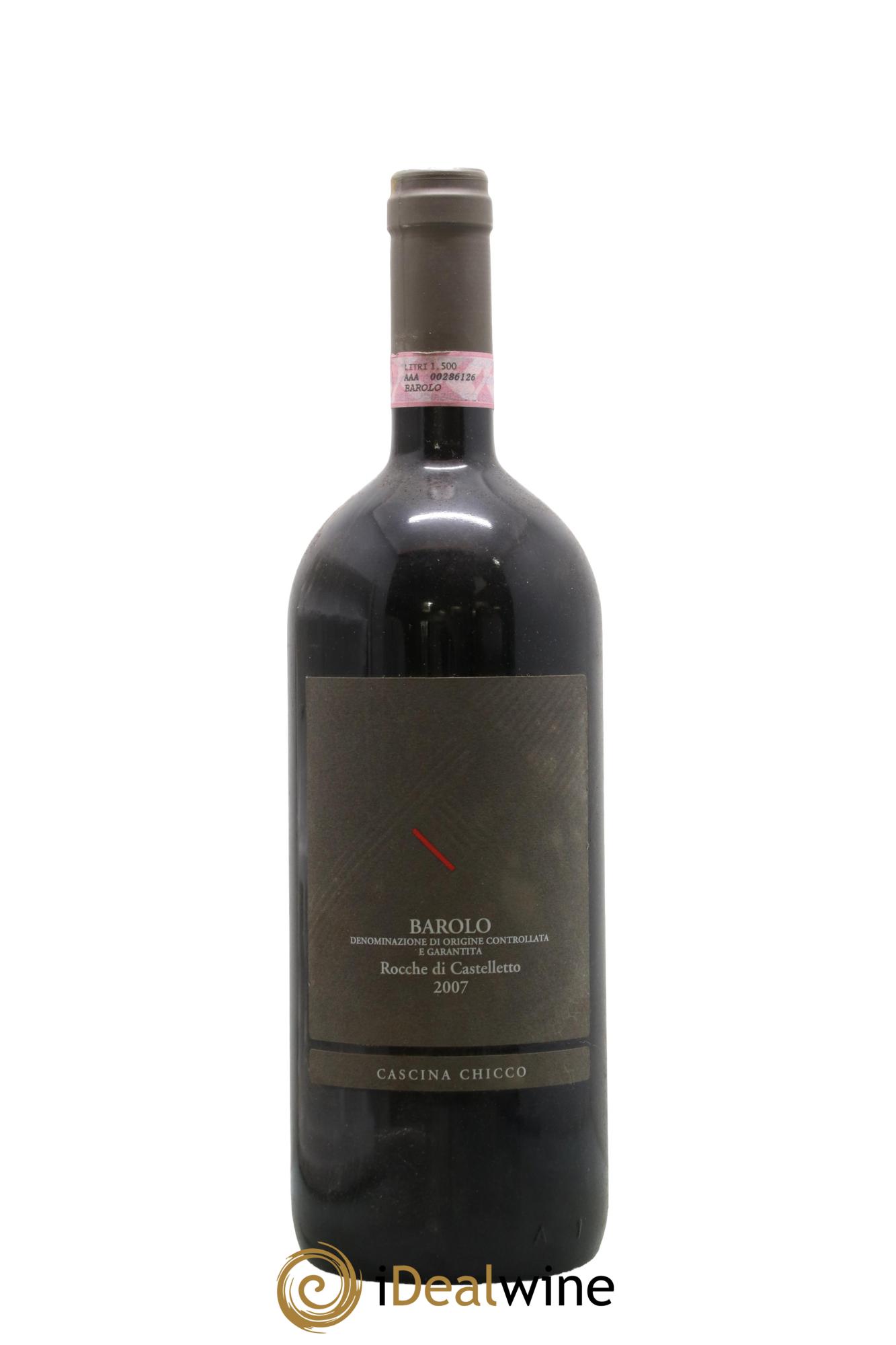 Barolo Rocche di Castelletto Cascina Chicco 2007 - Posten von 1 Magnum - 1