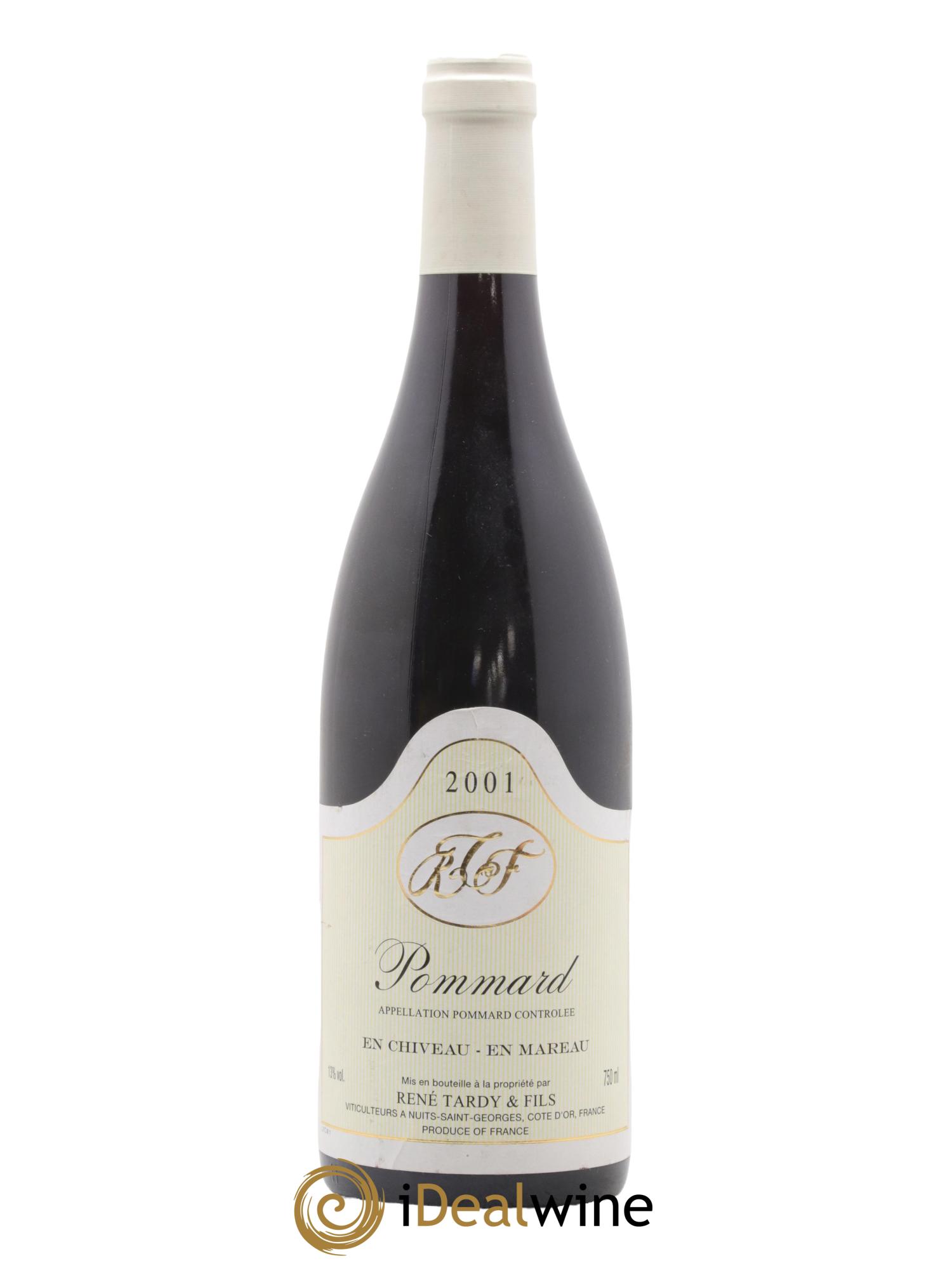 Pommard En Chiveau En Mareau Domaine Rene Tardy et Fils 2001 - Lot de 1 bouteille - 0