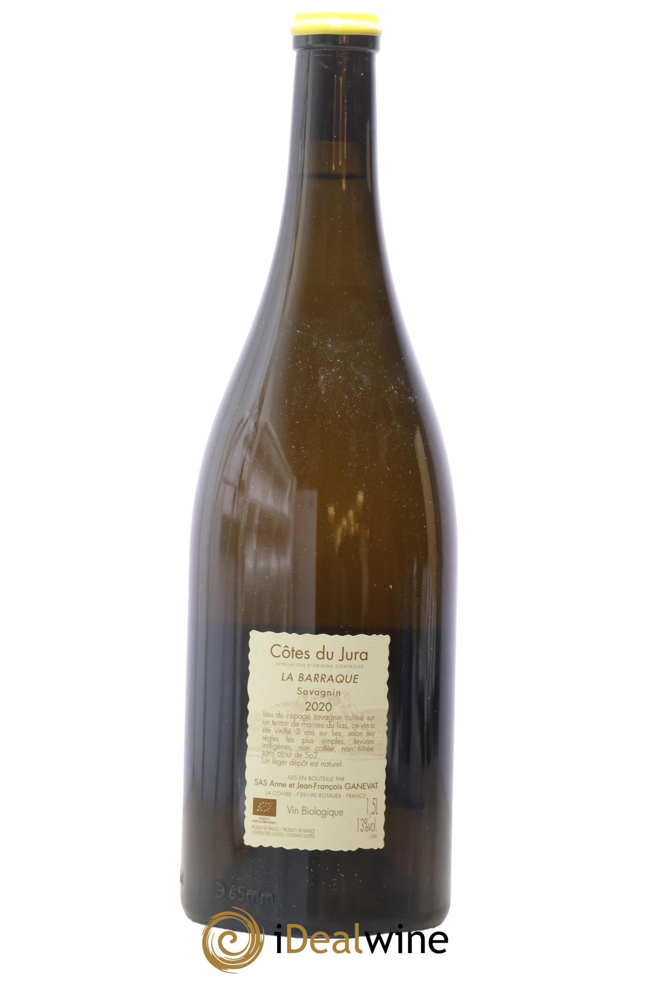 Côtes du Jura La Barraque Jean-François Ganevat 2020 - Posten von 1 Magnum - 1