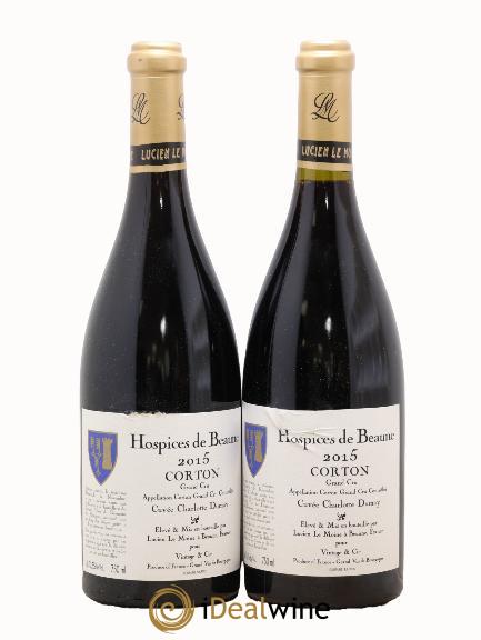 Corton Grand Cru Cuvée Charlotte Dumay Hospices De Beaune 2015 - Lot de 2 bouteilles - 0