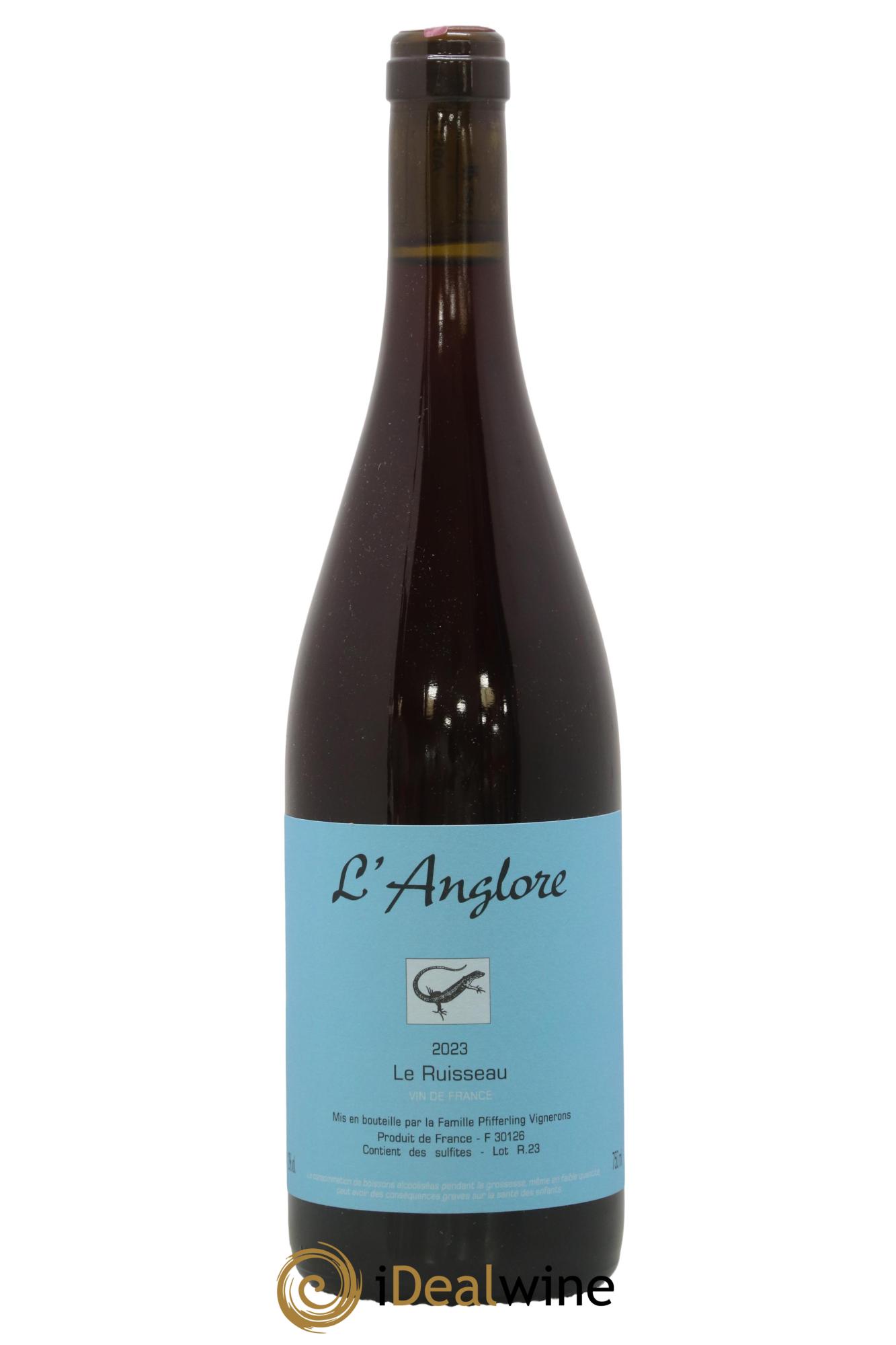Vin de France Le Ruisseau L'Anglore 2023 - Lot de 1 bouteille - 0