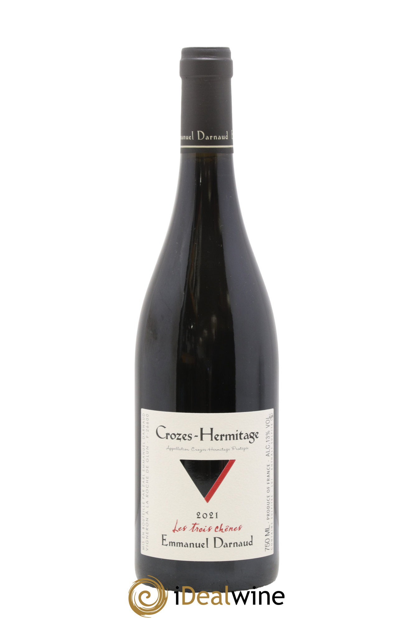 Crozes-Hermitage Les Trois Chênes Domaine Darnaud 2021 - Lot de 1 bouteille - 0