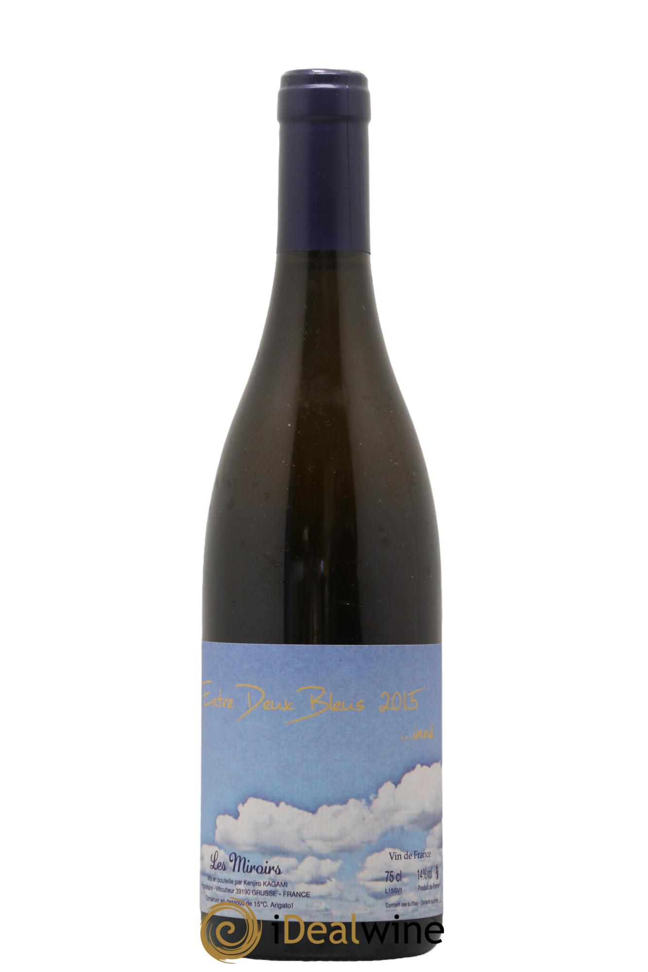 Vin de France Entre deux bleus Inné Kenjiro Kagami - Domaine des Miroirs 2015 - Lot de 1 bouteille - 0