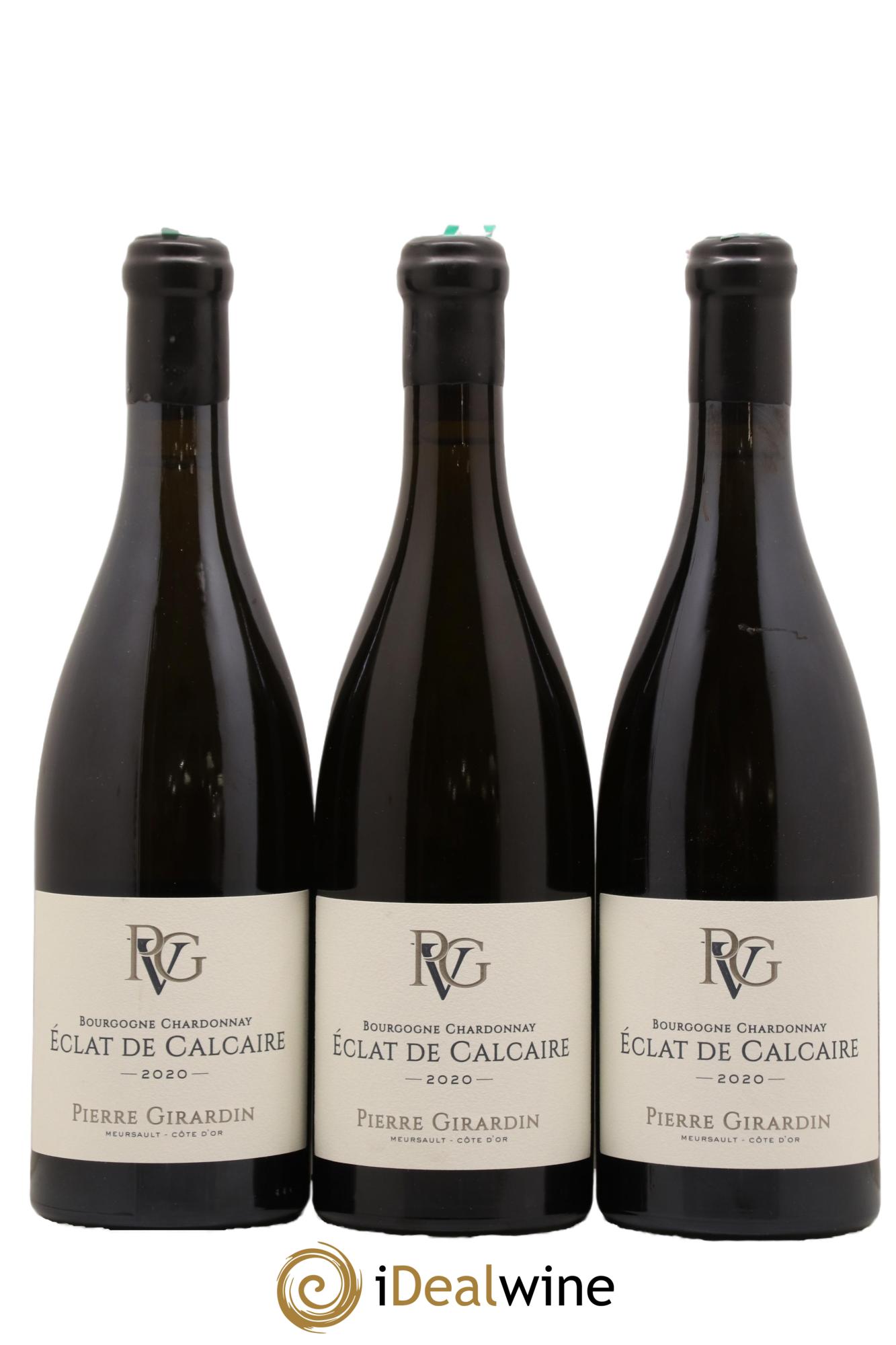 Bourgogne Eclat de Calcaire Chardonnay Pierre Girardin 2020 - Lot de 3 bouteilles - 0