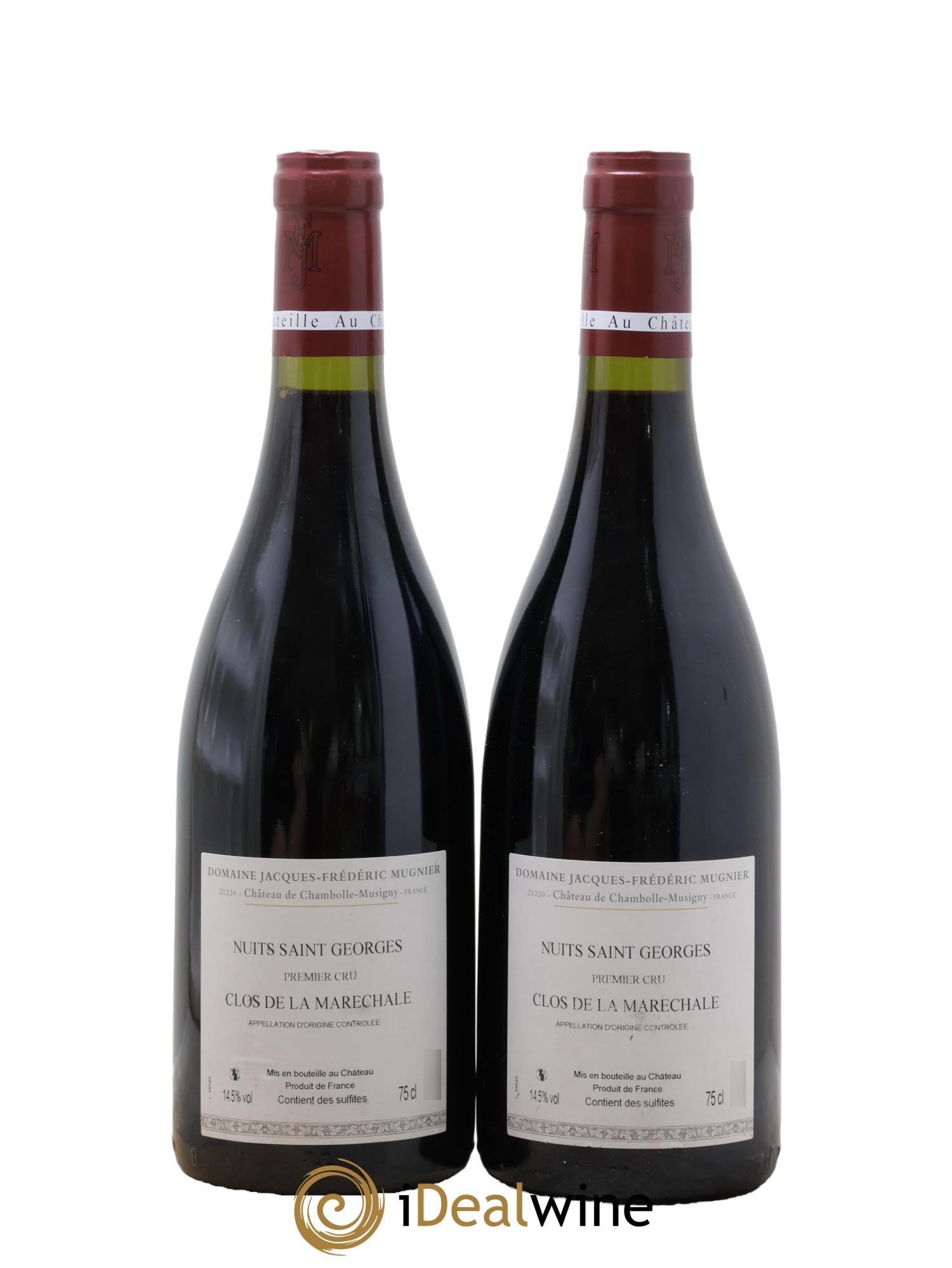 Nuits-Saint-Georges 1er Cru Clos de La Maréchale Jacques-Frédéric Mugnier 2020 - Lotto di 2 bottiglie - 1
