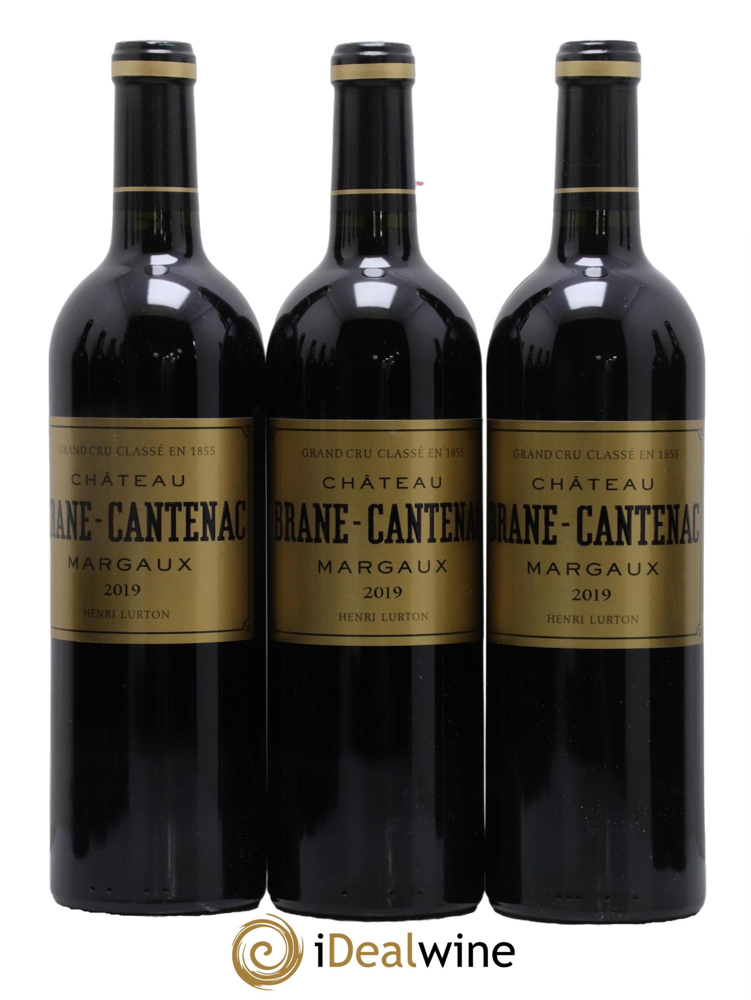 Château Brane Cantenac 2ème Grand Cru Classé 2019 - Lot de 12 bouteilles - 2