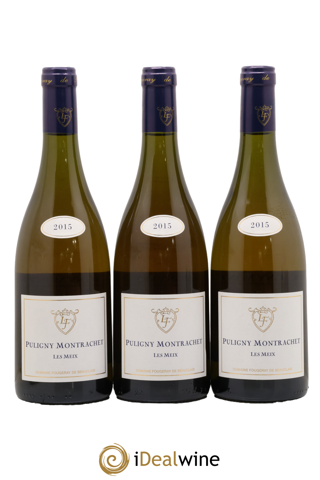 Puligny-Montrachet Les Meix Fougeray de Beauclair 2015 - Lot de 3 bouteilles - 0