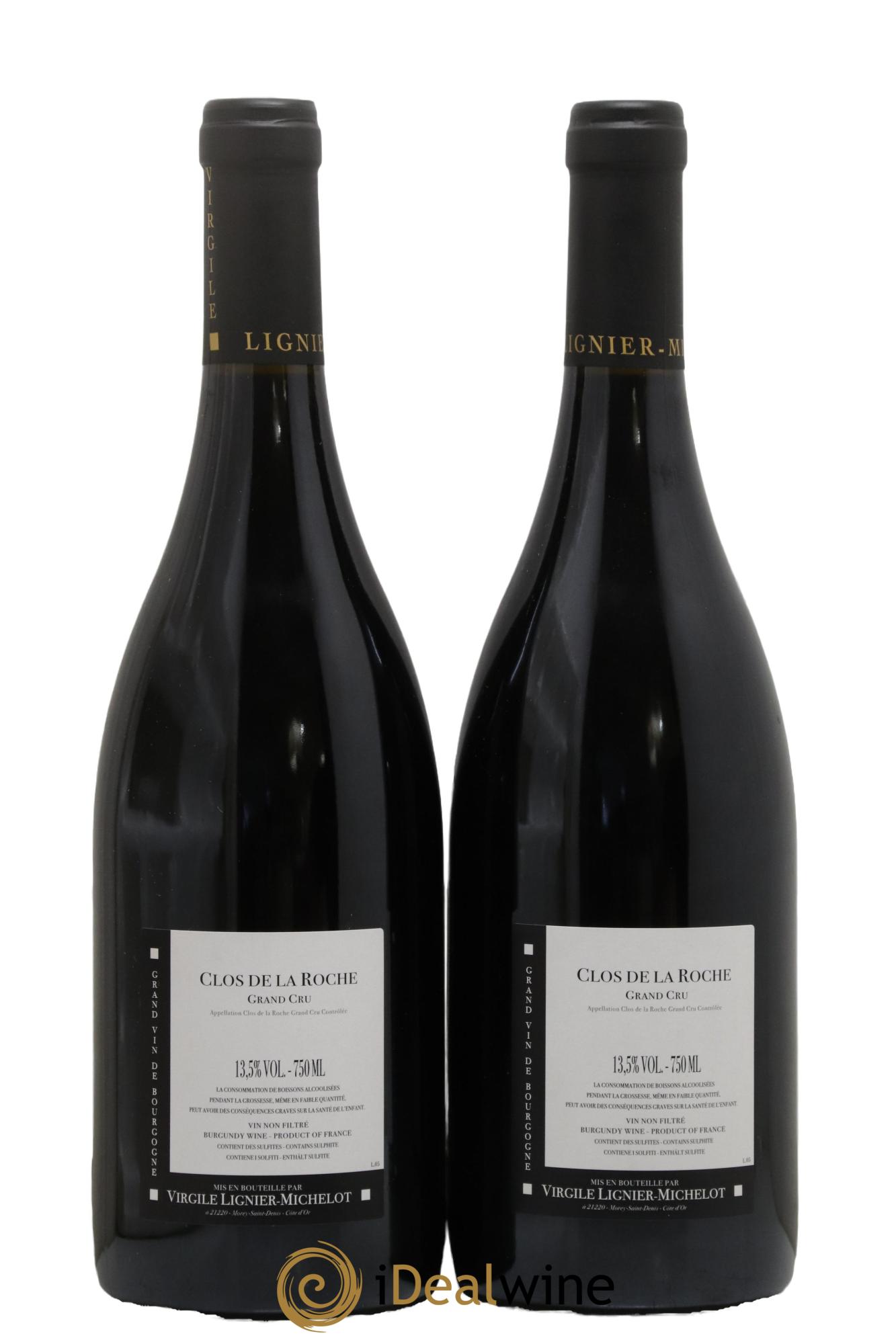 Clos de la Roche Grand Cru Lignier-Michelot (Domaine) 2014 - Lot de 2 bouteilles - 1