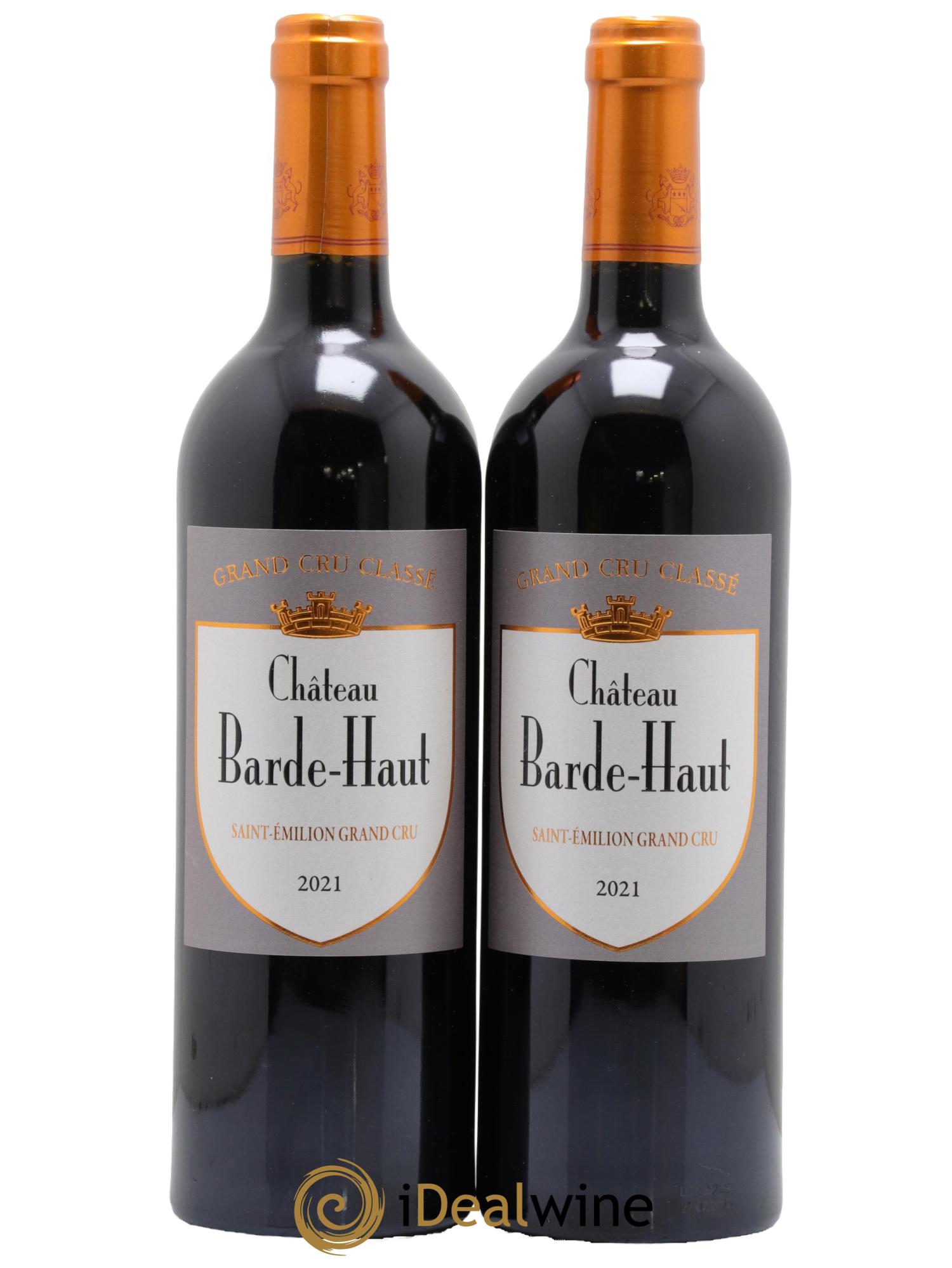 Château Barde Haut Grand Cru Classé 2021 - Lot of 2 bottles - 0