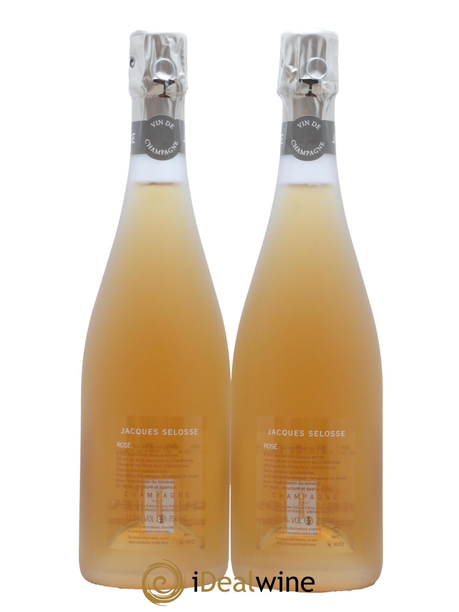 Rosé Brut Jacques Selosse - Lot de 2 bouteilles - 1