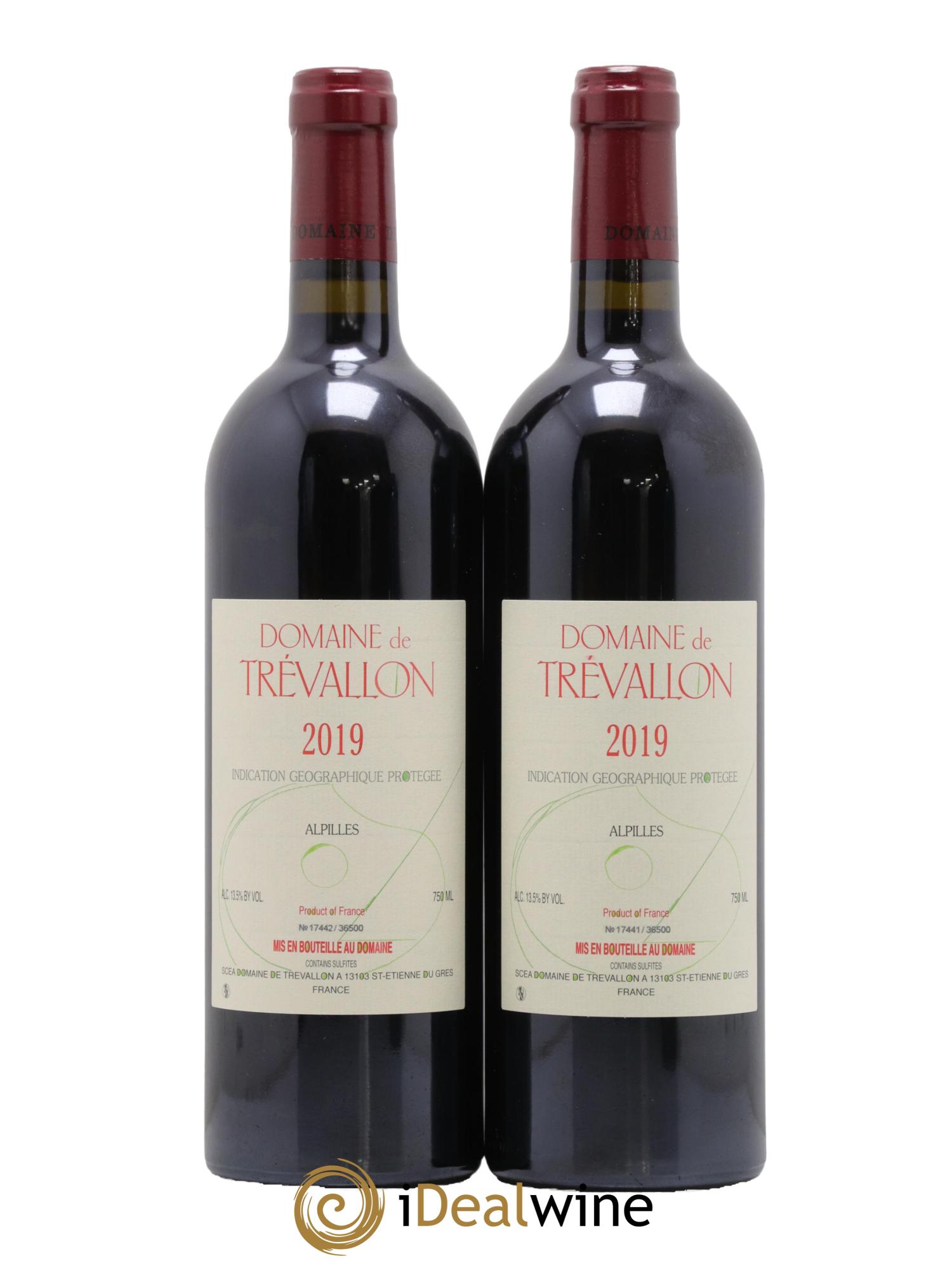 Alpilles Trévallon (Domaine de) Eloi Dürrbach 2019 - Lot de 2 bouteilles - 0
