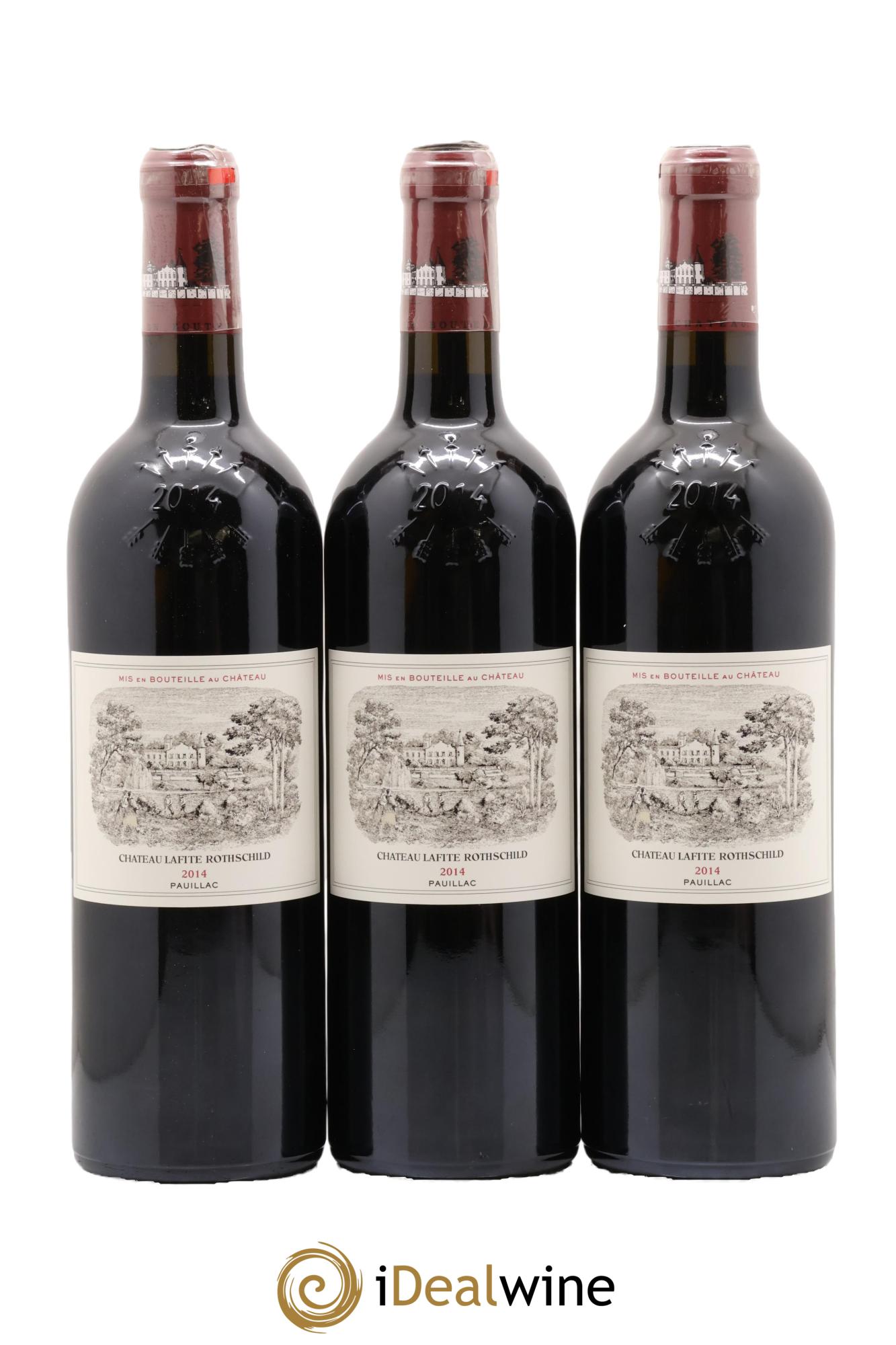 Château Lafite Rothschild 1er Grand Cru Classé 2014 - Lot de 6 bouteilles - 1