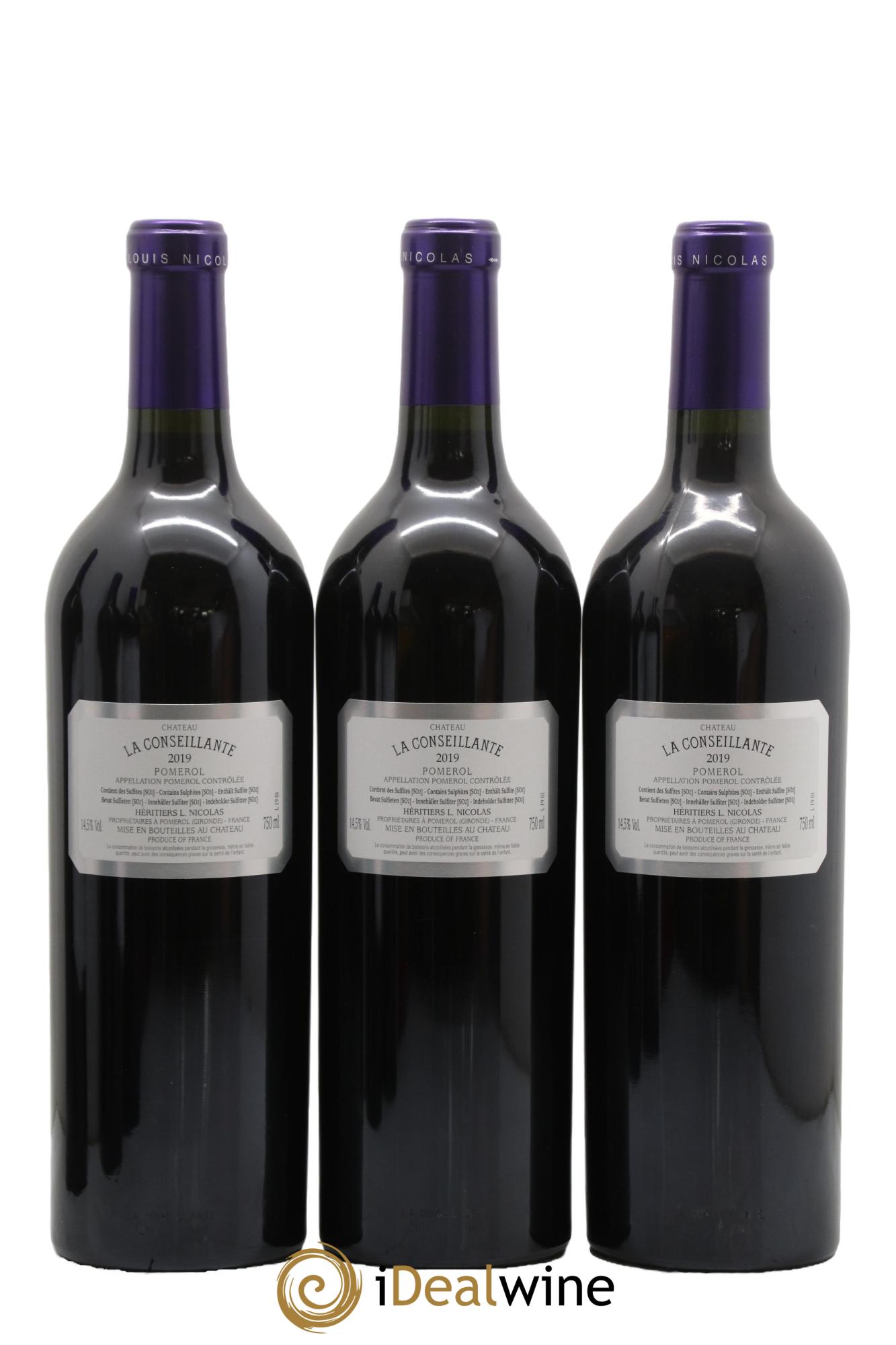 Château la Conseillante 2019 - Lot de 6 bouteilles - 2