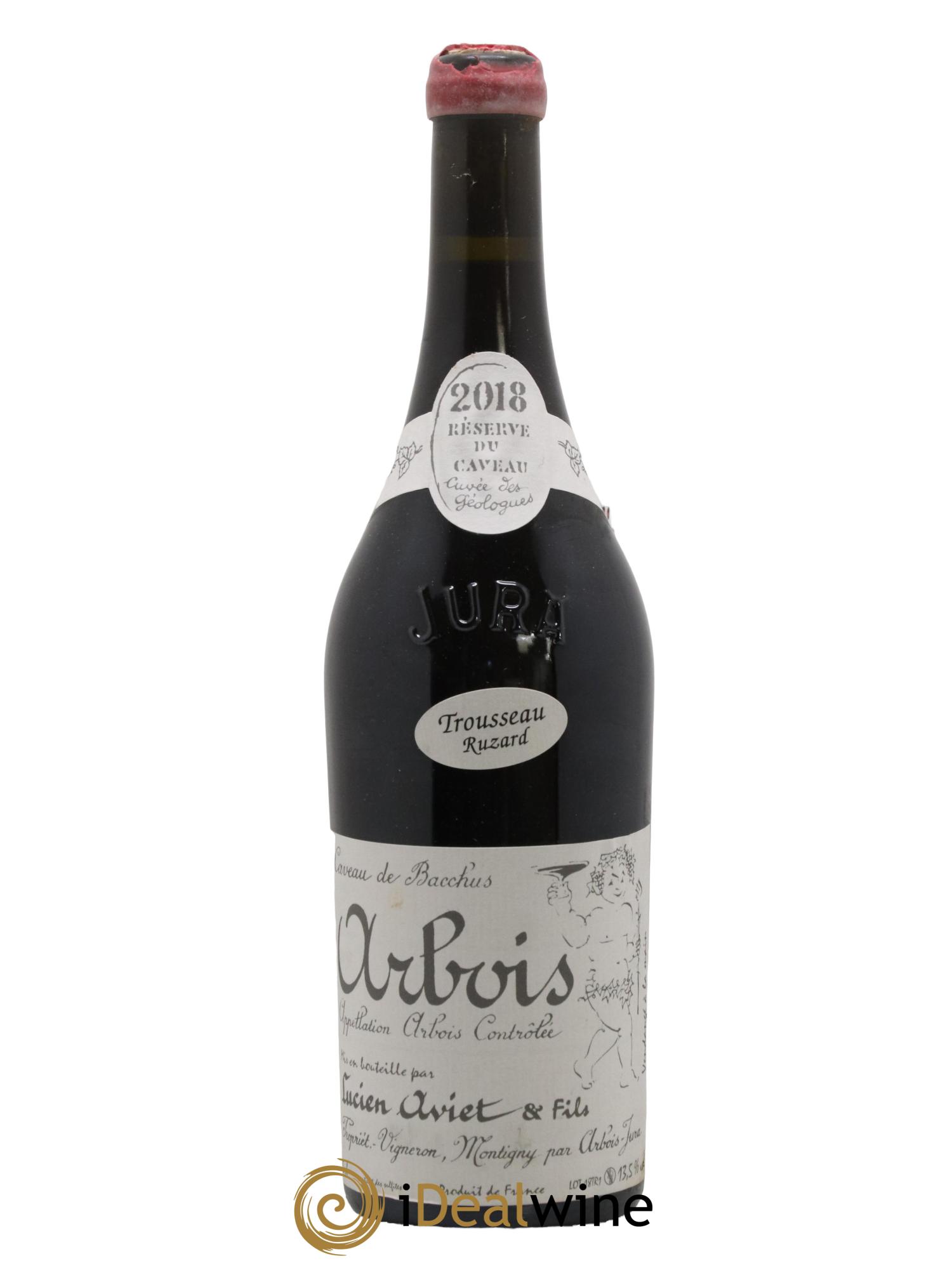 Arbois Trousseau Ruzard Cuvée des Géologues Lucien Aviet (Domaine) 2018 - Lot de 1 bouteille - 0