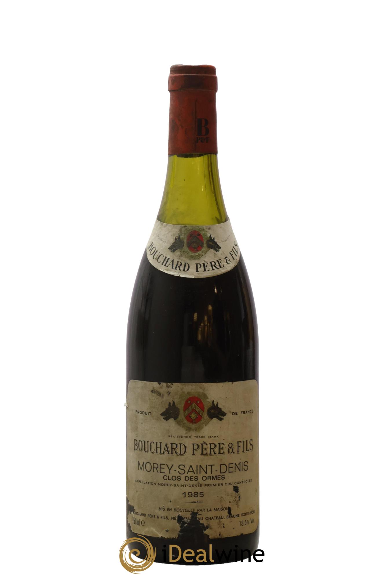 Morey Saint-Denis 1er Cru Clos des Ormes Bouchard Père et Fils 1985 - Lot of 1 bottle - 0