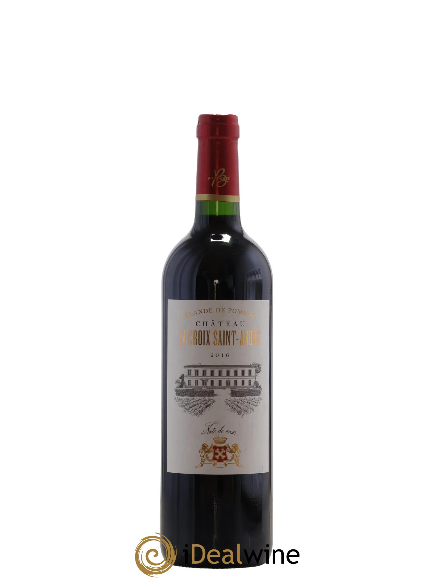 Château La Croix Saint André 2016 - Lot de 1 bouteille - 0