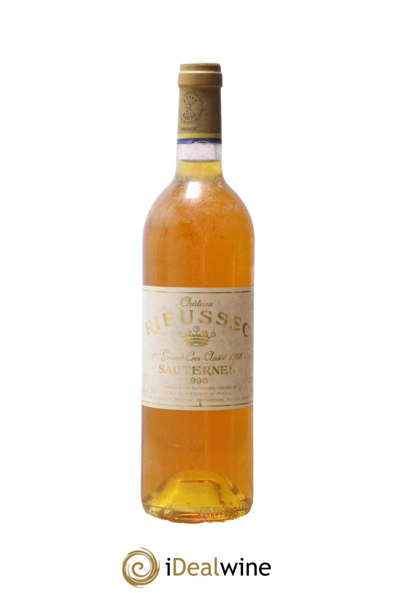 Château Rieussec 1er Grand Cru Classé 1998 - Posten von 1 Flasche - 0