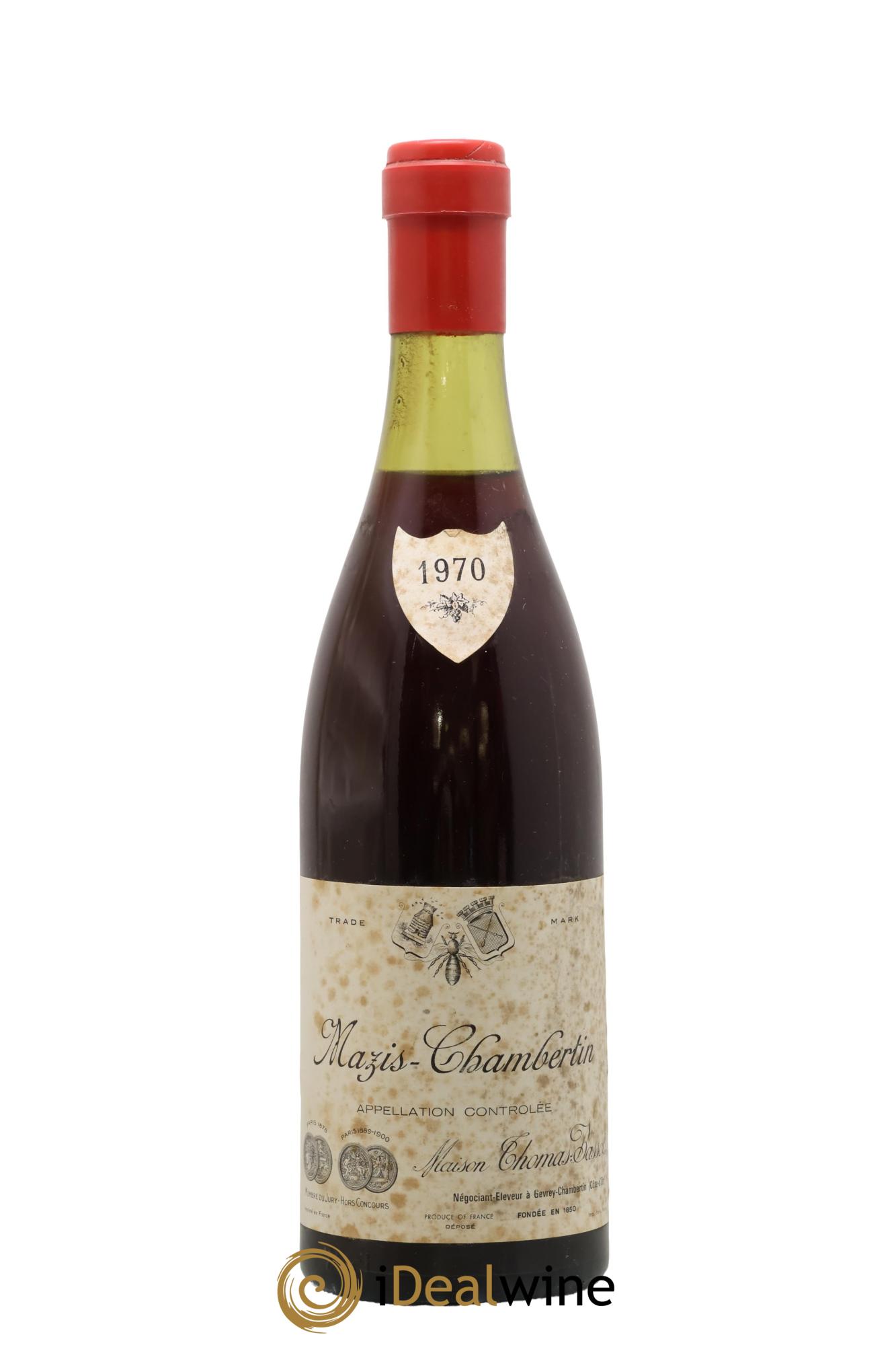 Mazis-Chambertin Grand Cru Maison Thomas Bassot 1970 - Lot of 1 bottle - 0