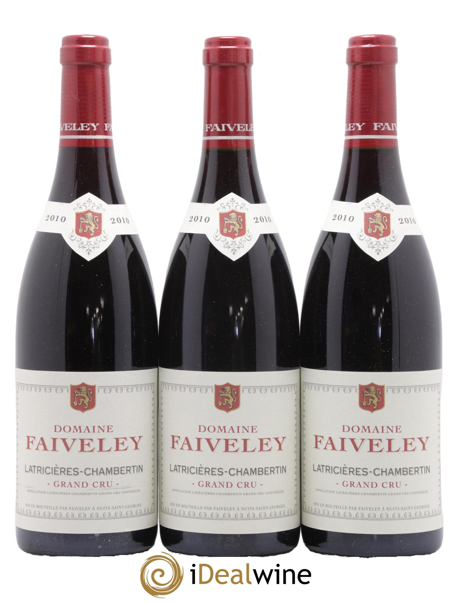 Latricières-Chambertin Grand Cru Faiveley 2010 - Lot de 6 bouteilles - 3