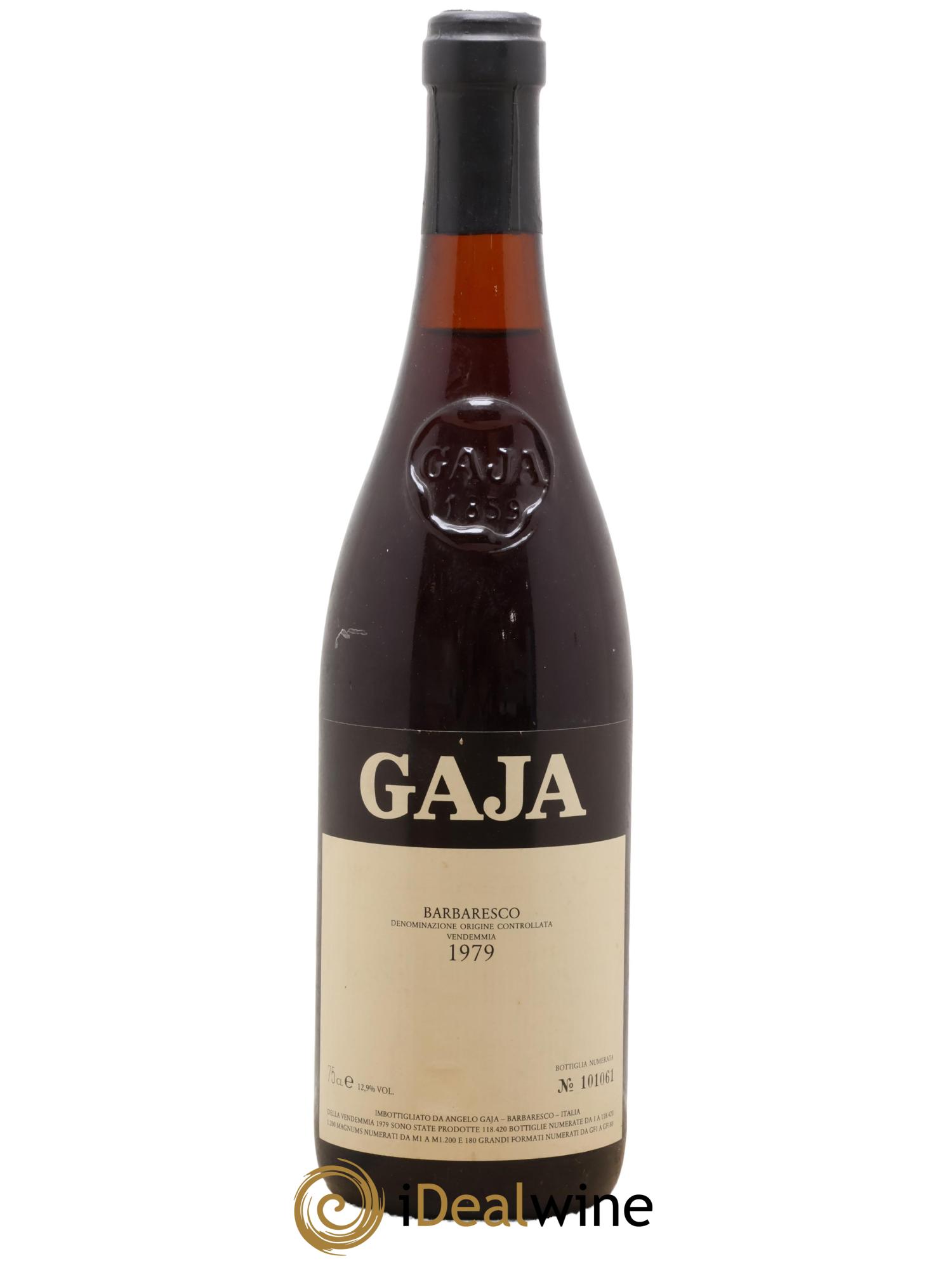 Barbaresco DOCG Angelo Gaja 1979 - Lot of 1 bottle - 0