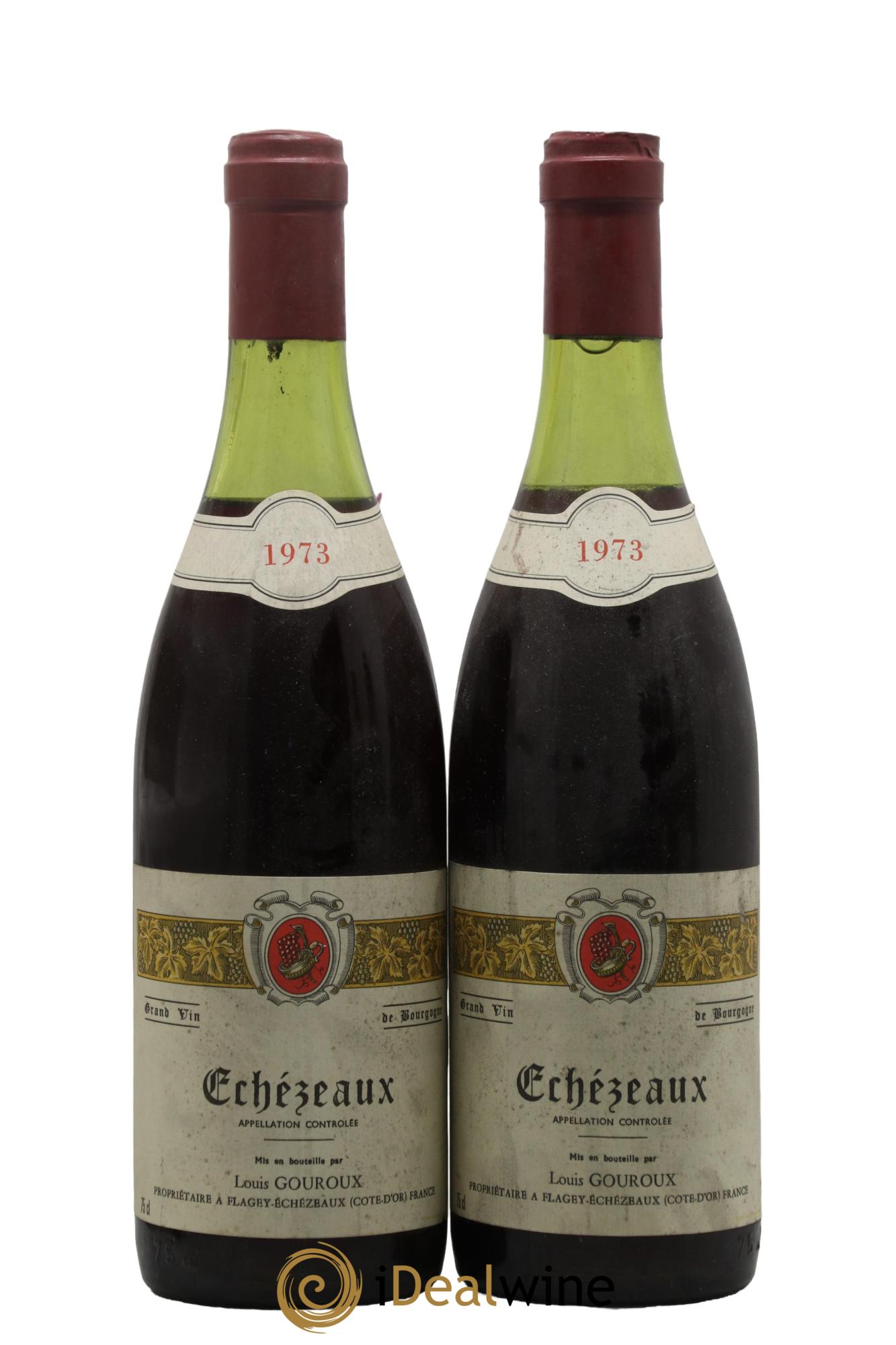 Echezeaux Grand Cru  1973 - Posten von 2 Flaschen - 0