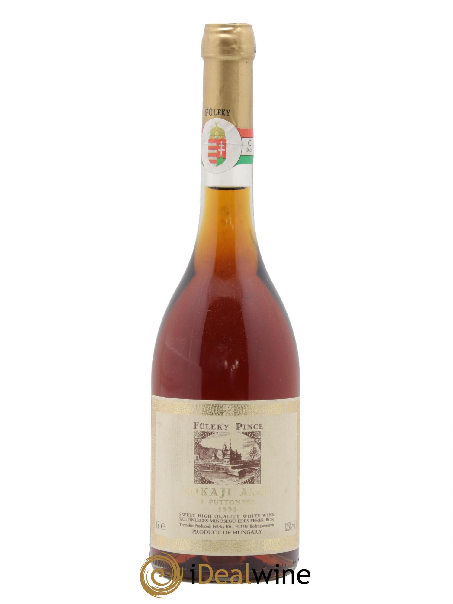 Tokaji 4 Puttonyos Aszu Fuleky Pince 1998 - Lot de 1 format 50cl - 0