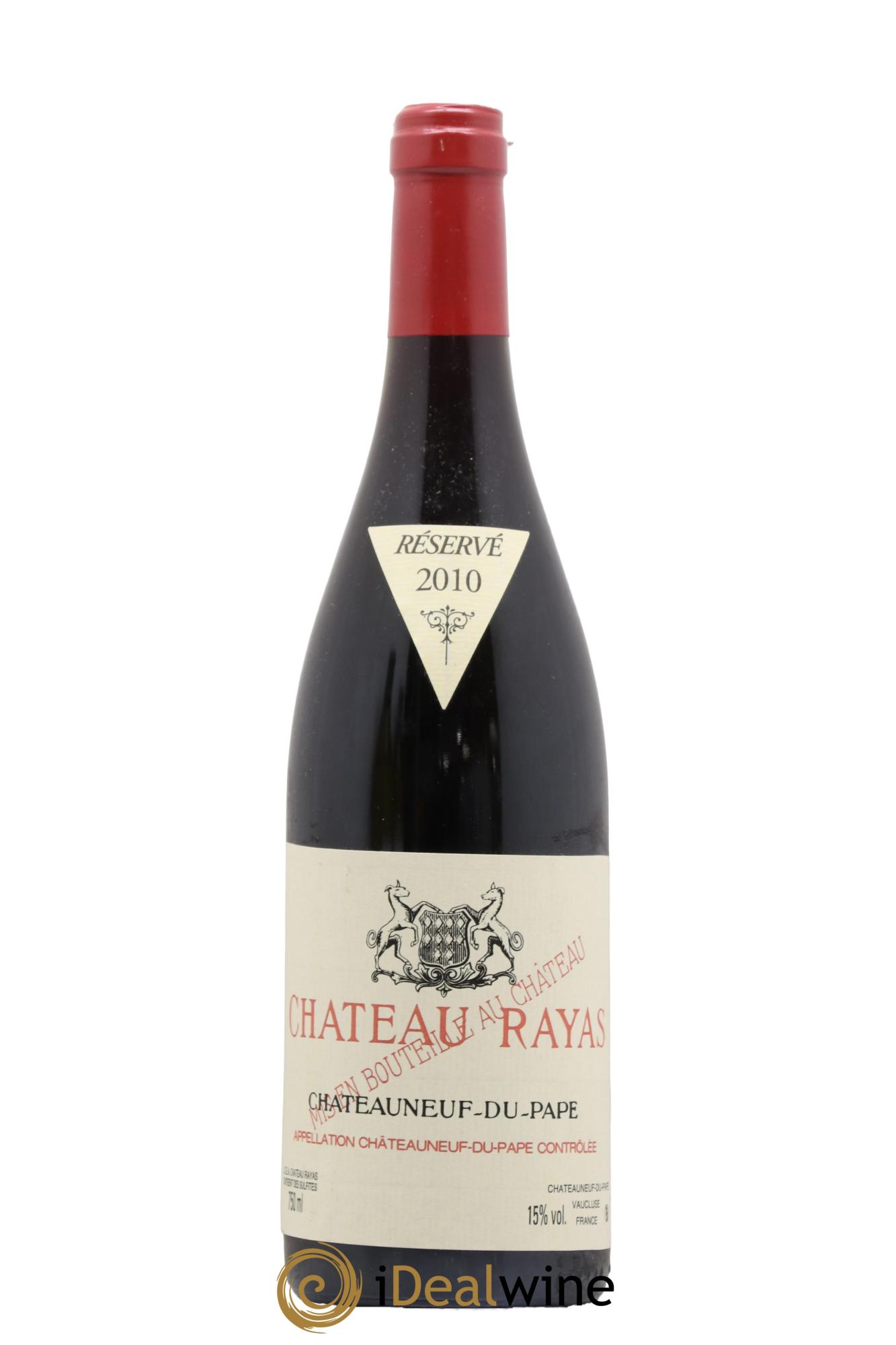 Châteauneuf-du-Pape Château Rayas Emmanuel Reynaud 2010 - Lot de 1 bouteille - 0