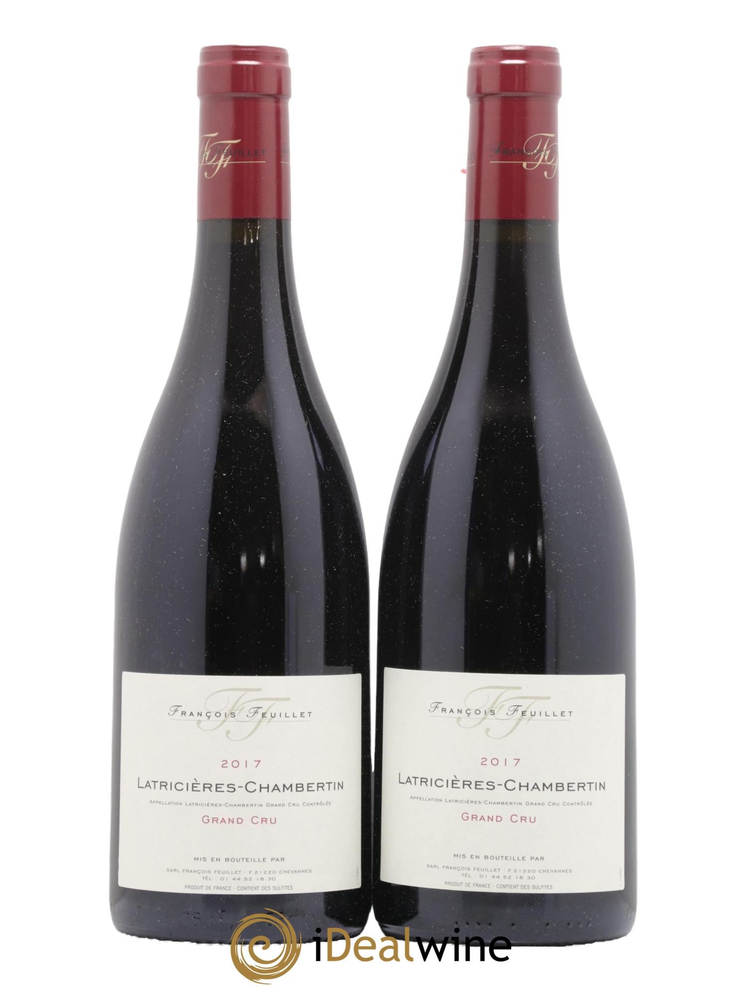 Latricières-Chambertin Grand Cru François Feuillet 2017 - Lot de 2 bouteilles - 0