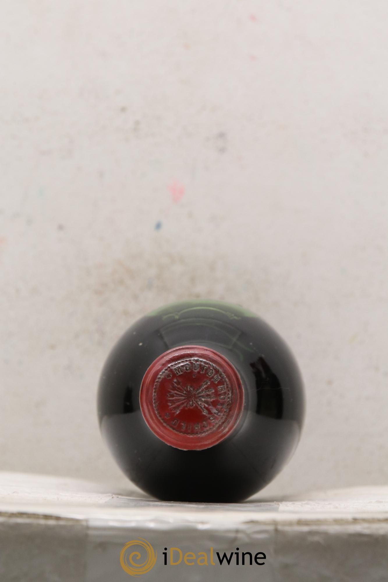 Château Mouton Rothschild 1er Grand Cru Classé 1972 - Lot de 1 demi bouteille - 1
