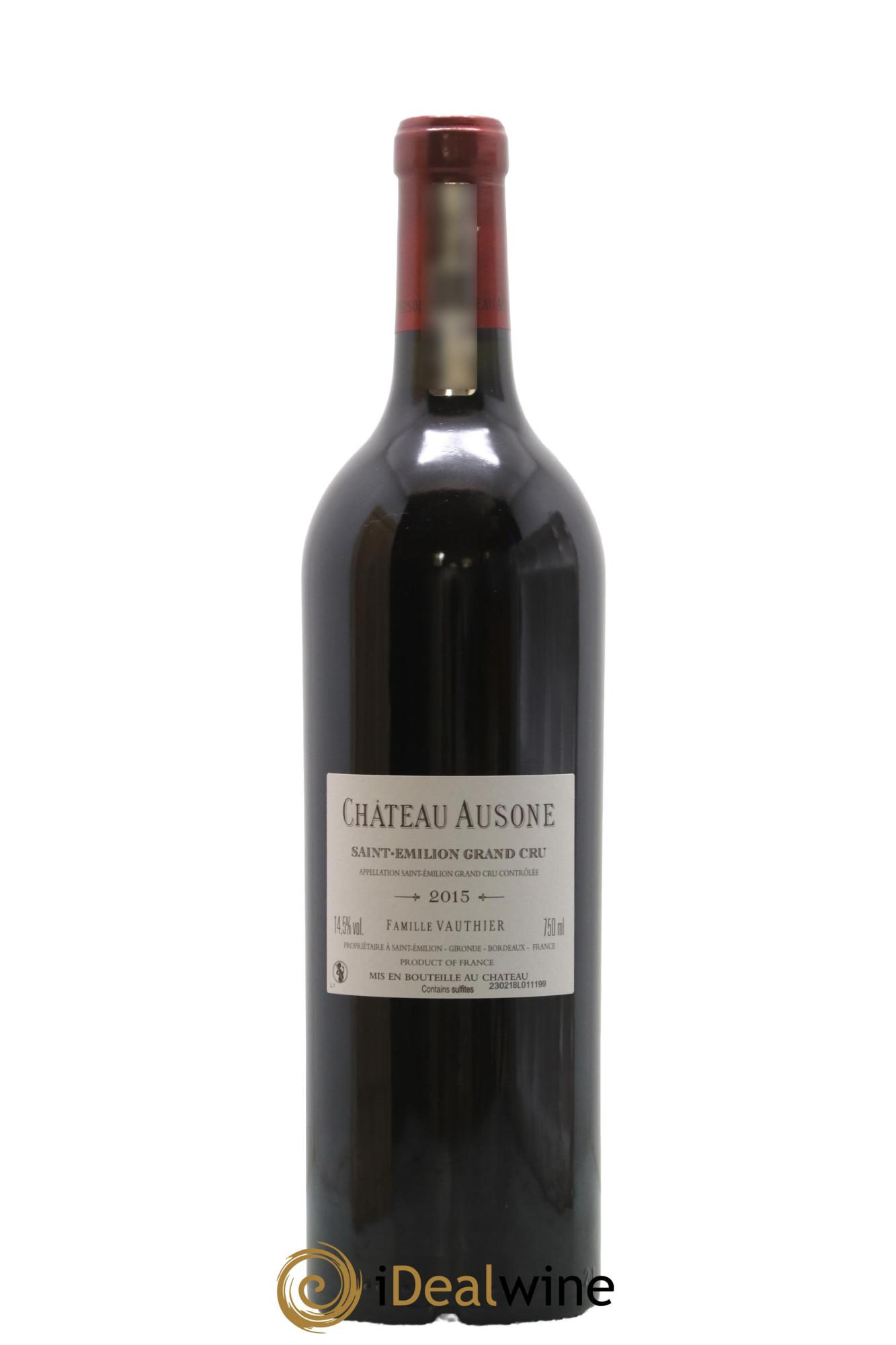 Château Ausone 1er Grand Cru Classé A 2015 - Lot de 1 bouteille - 2