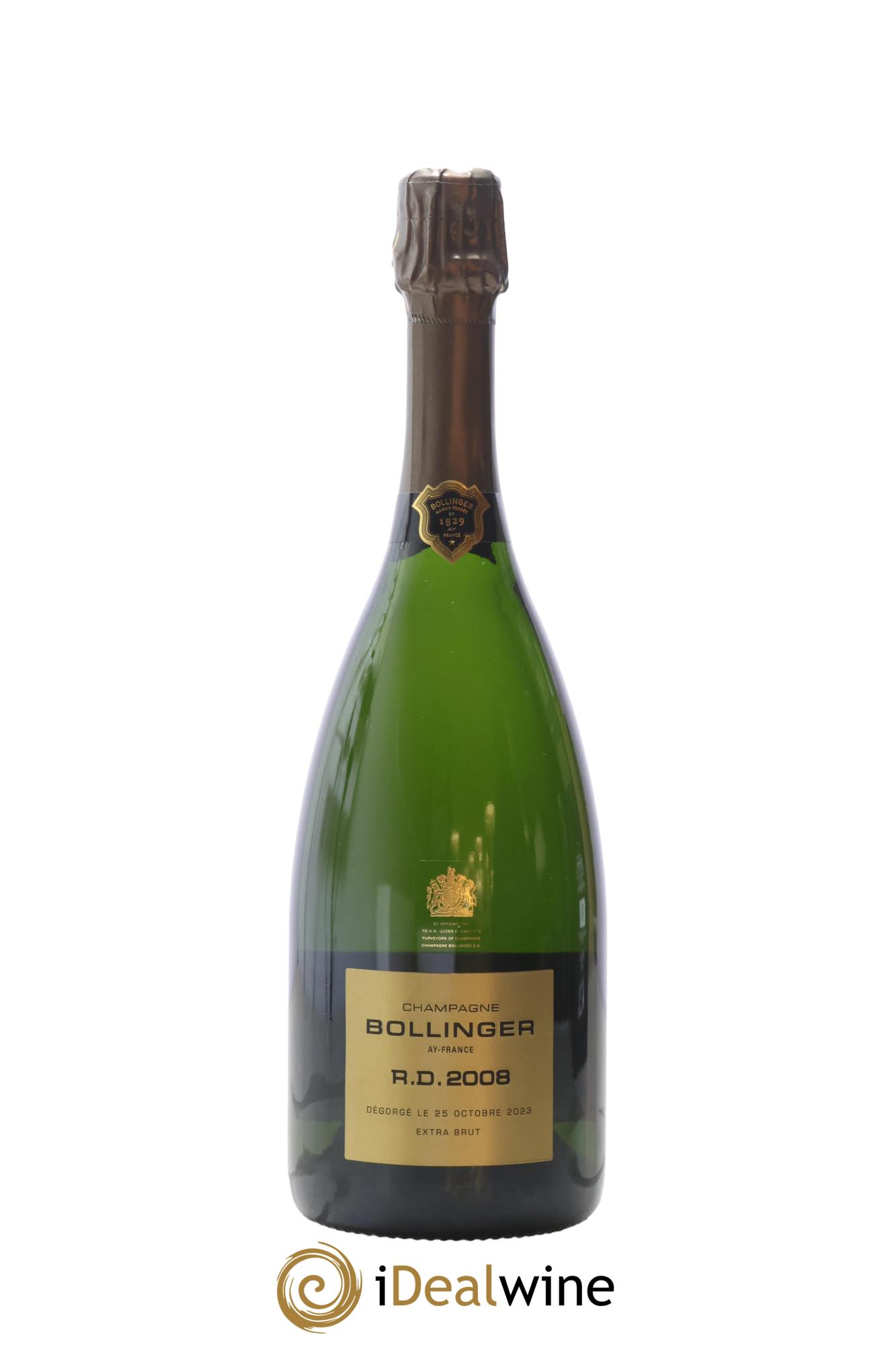 R.D. Extra-Brut Bollinger 2008 - Lot of 1 bottle - 1
