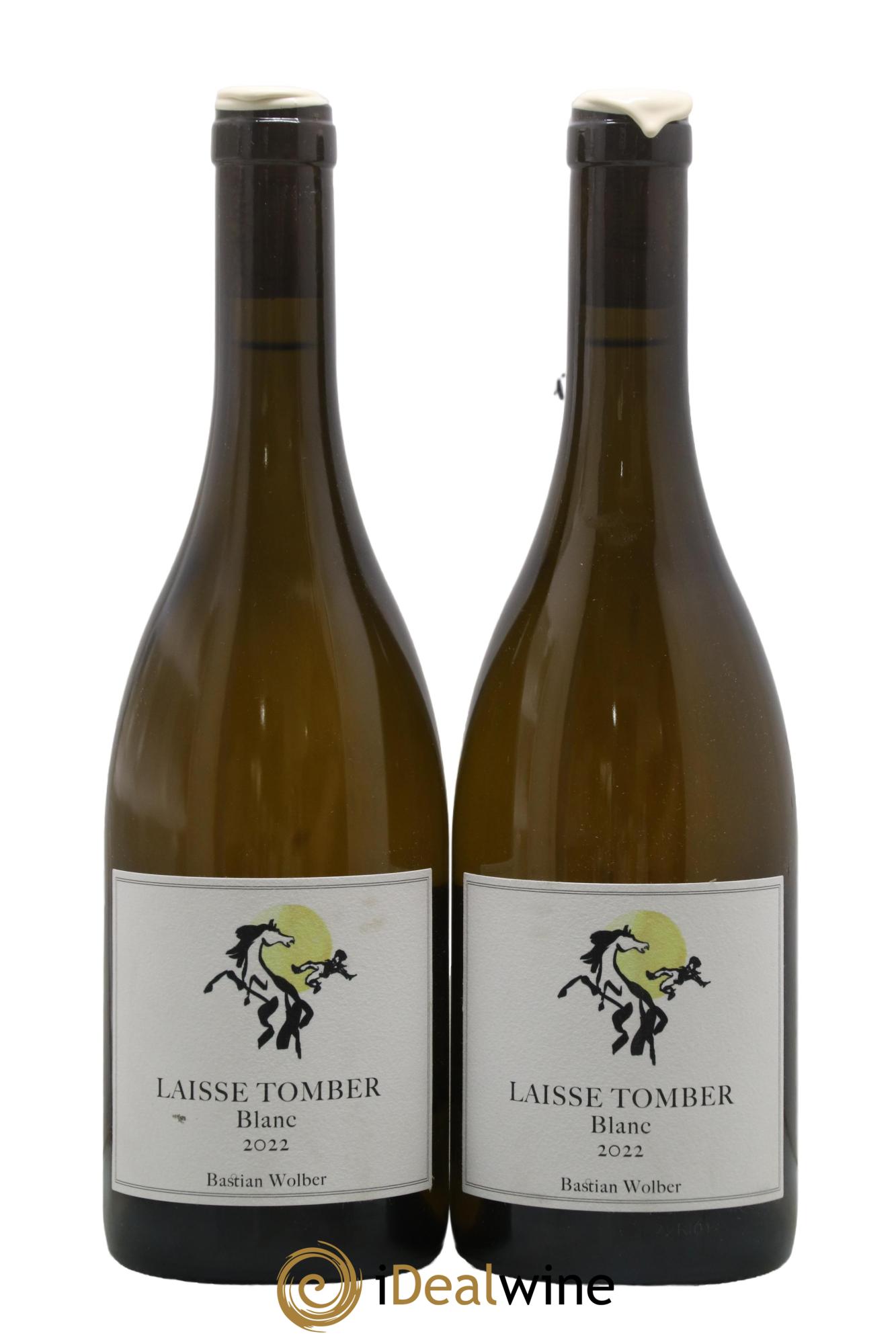 Vin de France Laisse Tomber Riesling Bastian Wolber 2022 - Lot of 2 bottles - 0