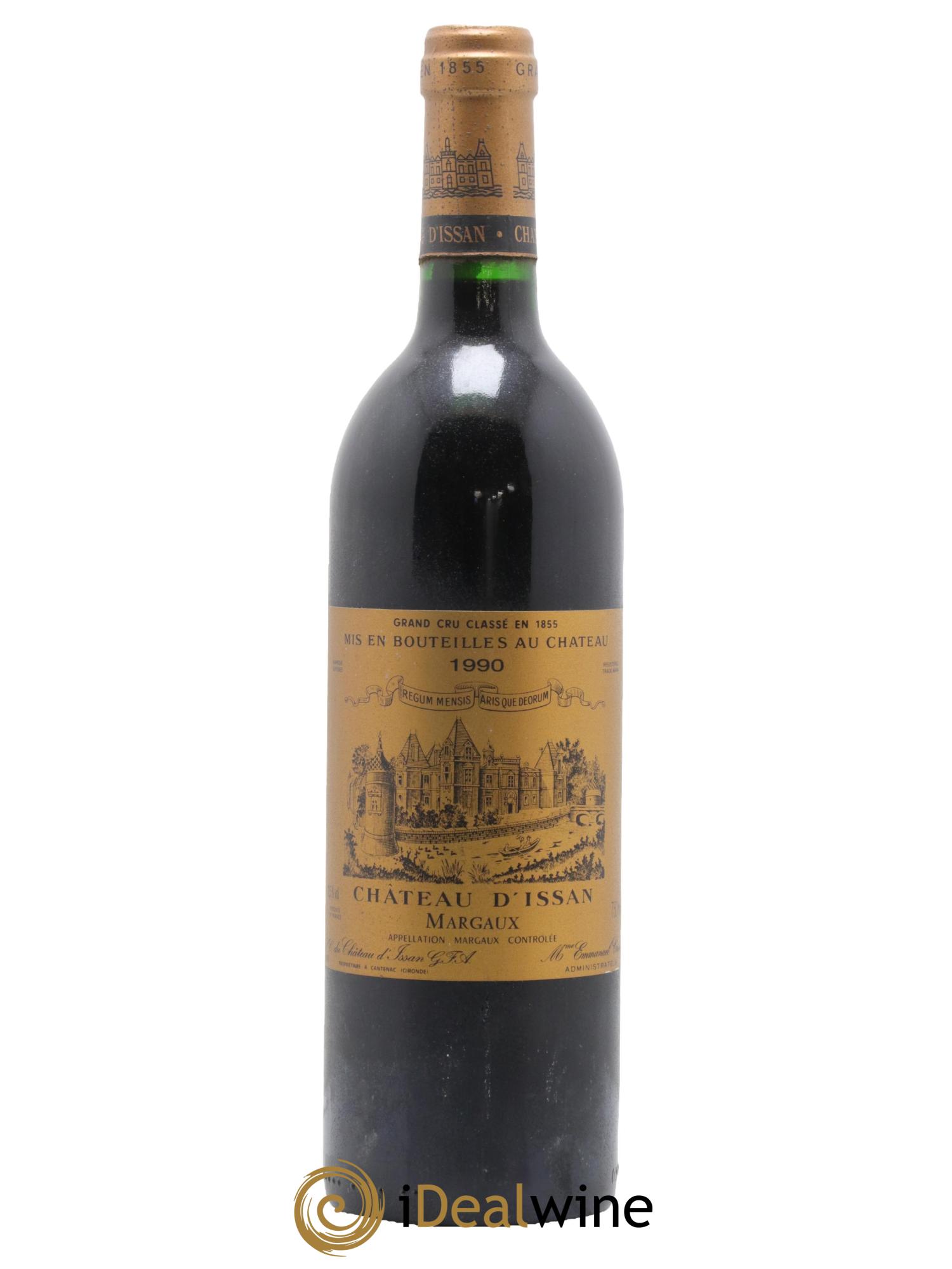 Château d'Issan 3ème Grand Cru Classé 1990 - Lotto di 1 bottiglia - 0
