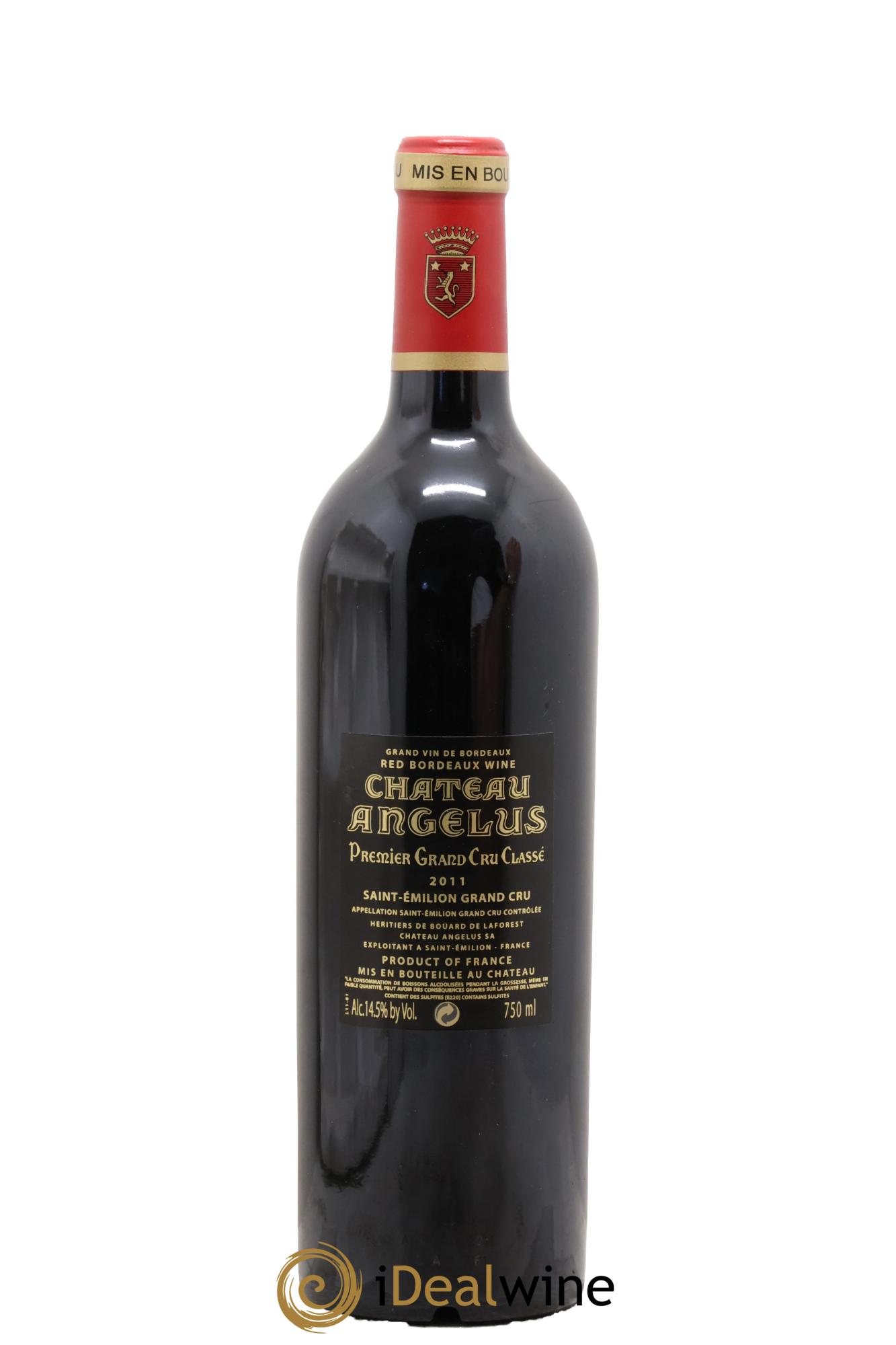 Château Angélus 1er Grand Cru Classé A 2011 - Lotto di 1 bottiglia - 1