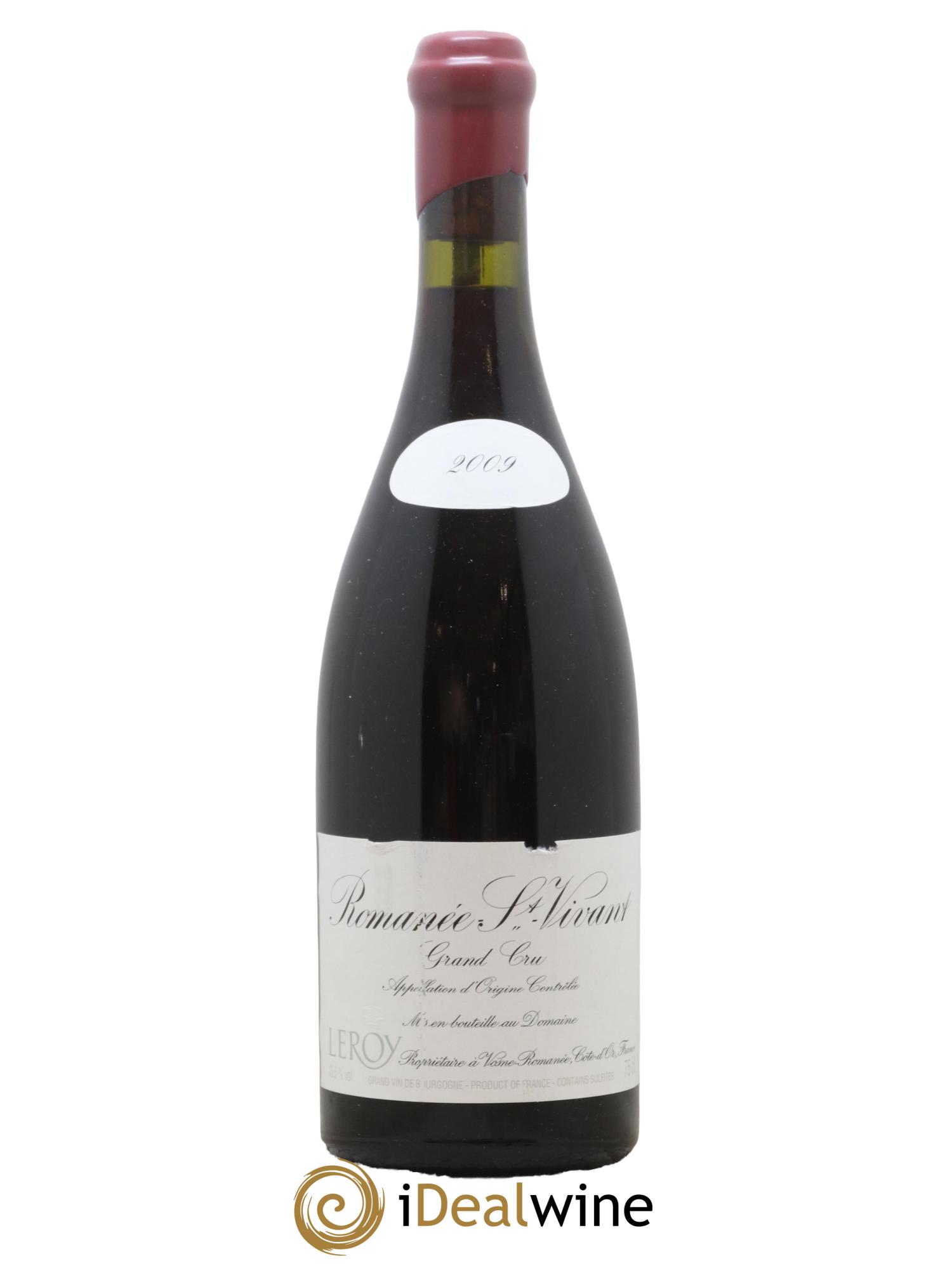 Romanée-Saint-Vivant Grand Cru Leroy (Domaine) 2009 - Lot de 1 bouteille - 0
