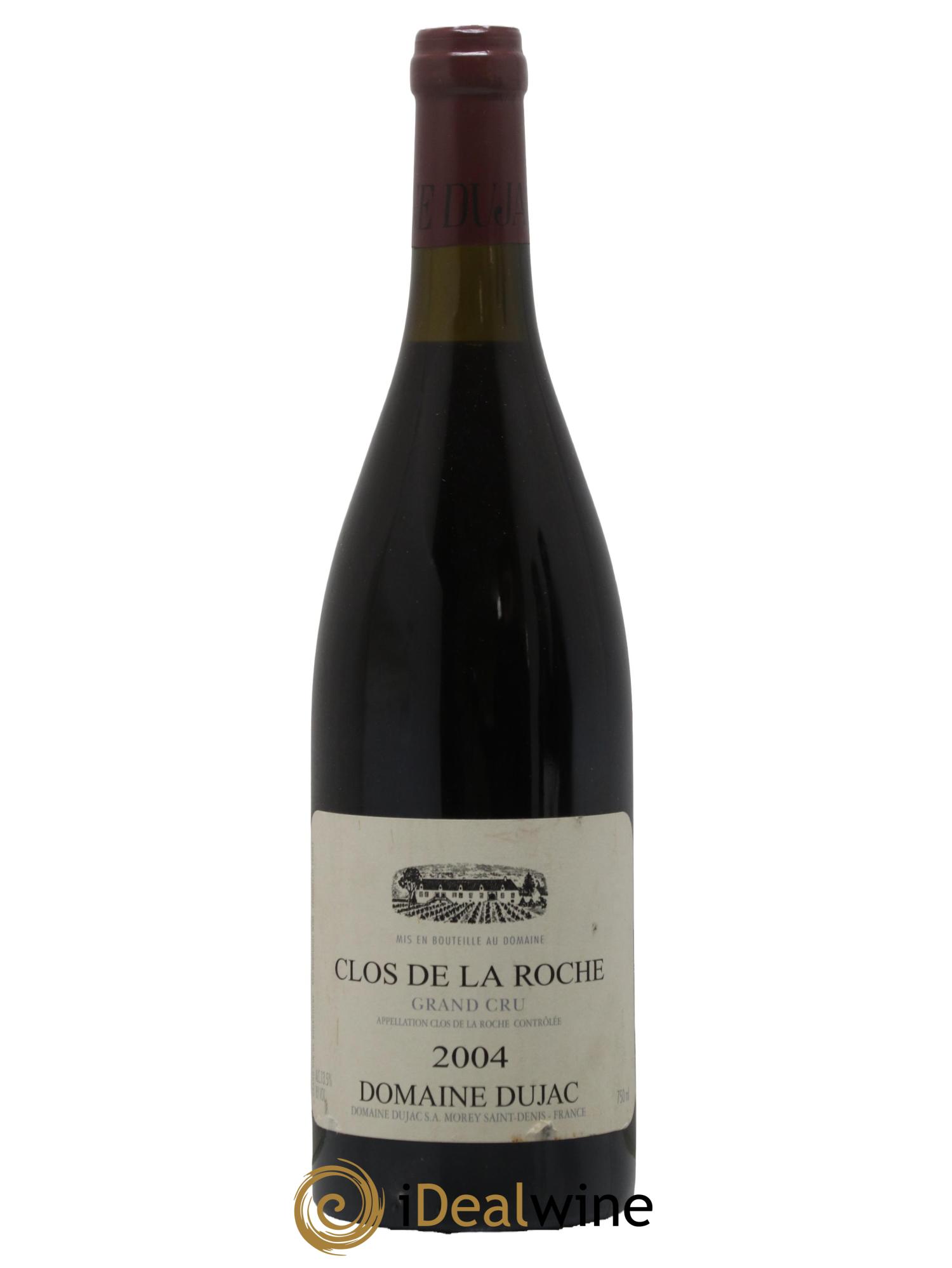 Clos de la Roche Grand Cru Dujac (Domaine) 2004 - Lot de 1 bouteille - 0