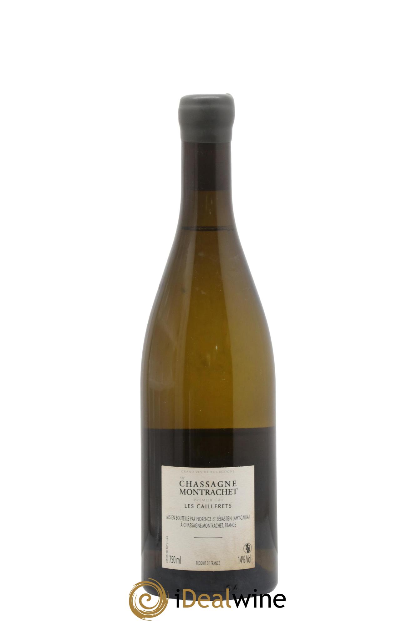 Chassagne-Montrachet 1er Cru Les Caillerets Lamy-Caillat (Domaine) 2019 - Lot of 1 bottle - 1