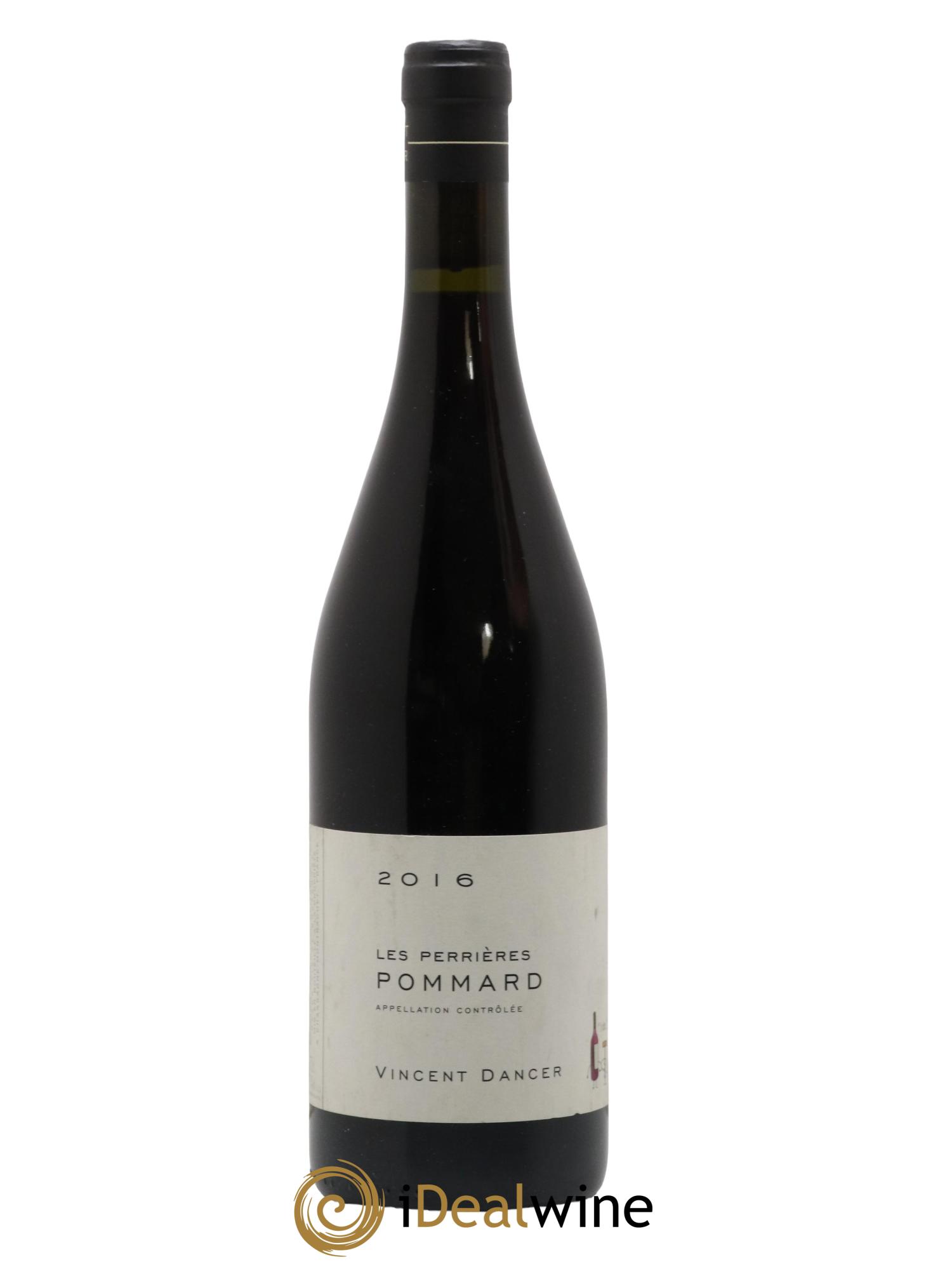 Pommard Les Perrières Vincent Dancer 2016 - Lot de 1 bouteille - 0
