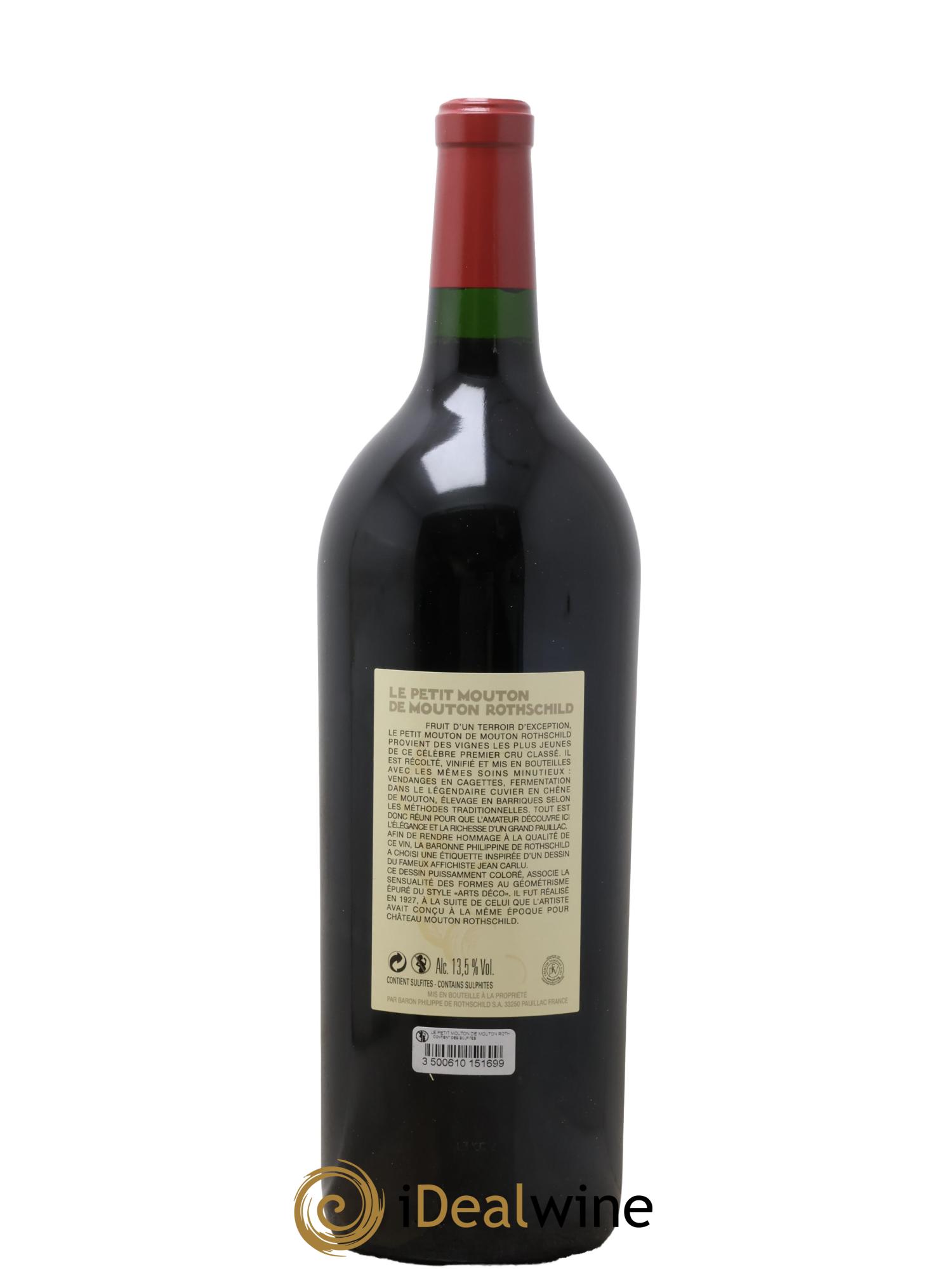 Petit Mouton Second Vin  2015 - Lot de 1 magnum - 2