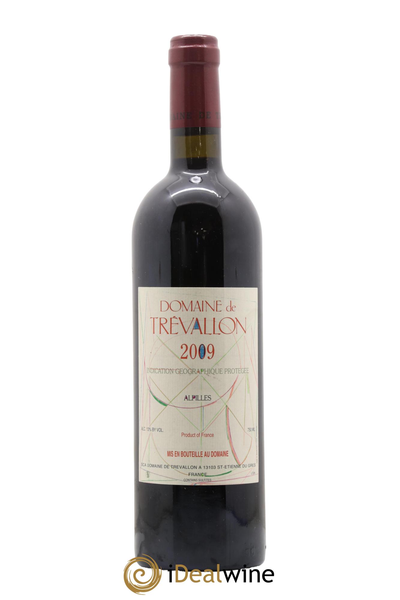 Alpilles Trévallon (Domaine de) Eloi Dürrbach 2009 - Lot de 1 bouteille - 0