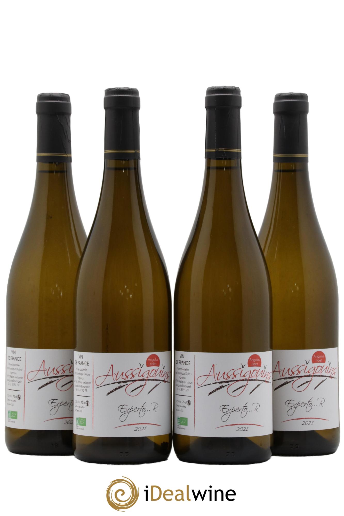 Vin de France Experto R Les Aussigouins Dominique Dufour 2021 - Lot de 4 bouteilles - 0